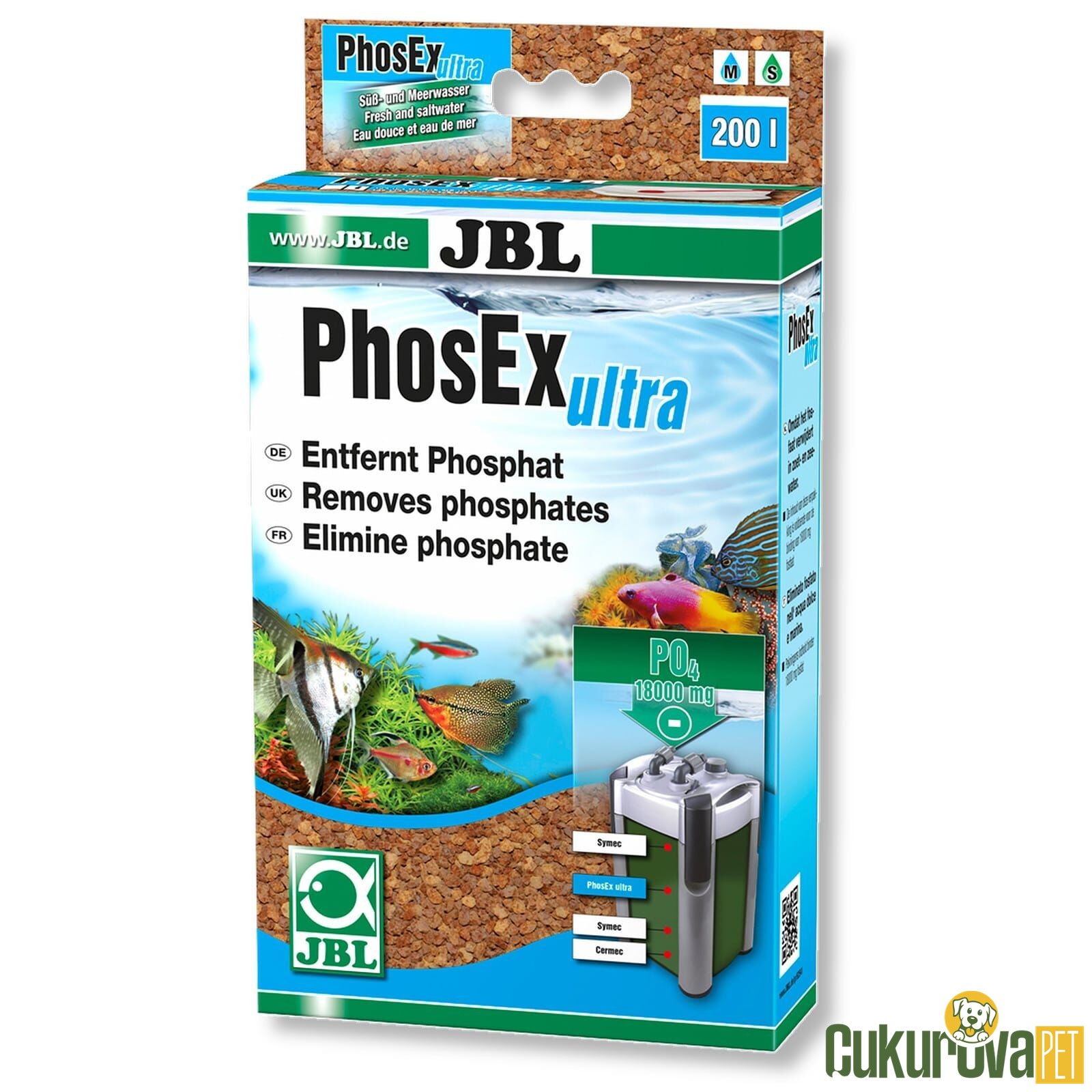 Jbl Phosex Ultra Fosfat Giderici Kimyasal Filtre Malzemesi 340 Gr