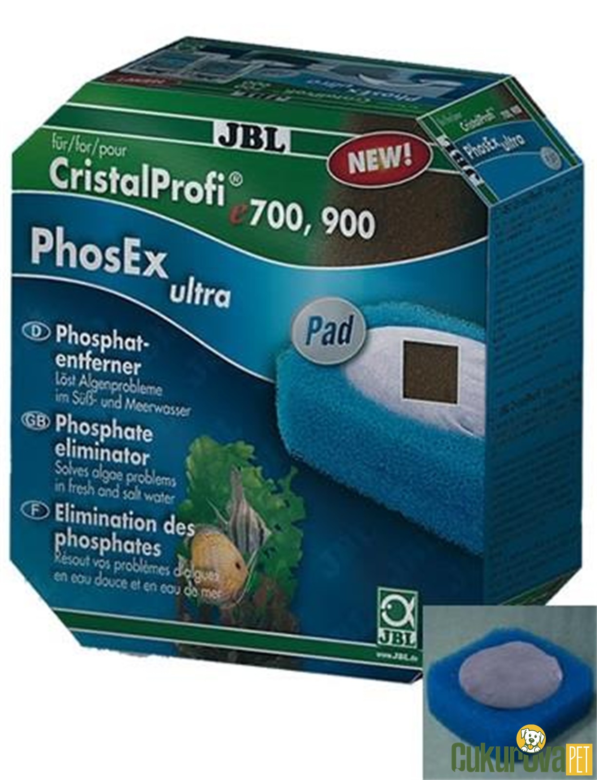 Jbl Cp E 401 / 701 / 901 Phosex Ultra Pod Akvaryum Filtre Malzemesi