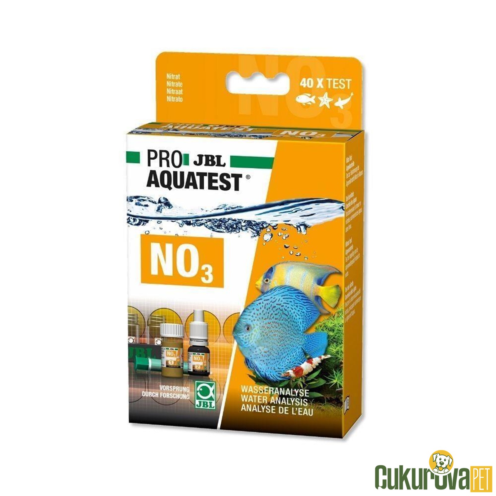Jbl Pro Aquatest No3 Nitrat Test Kiti ( 40 Testlik )