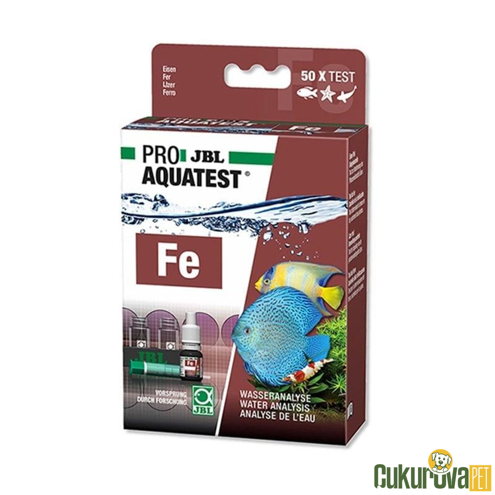 Jbl Proaqua Fe Akvaryum Demir Test Kiti