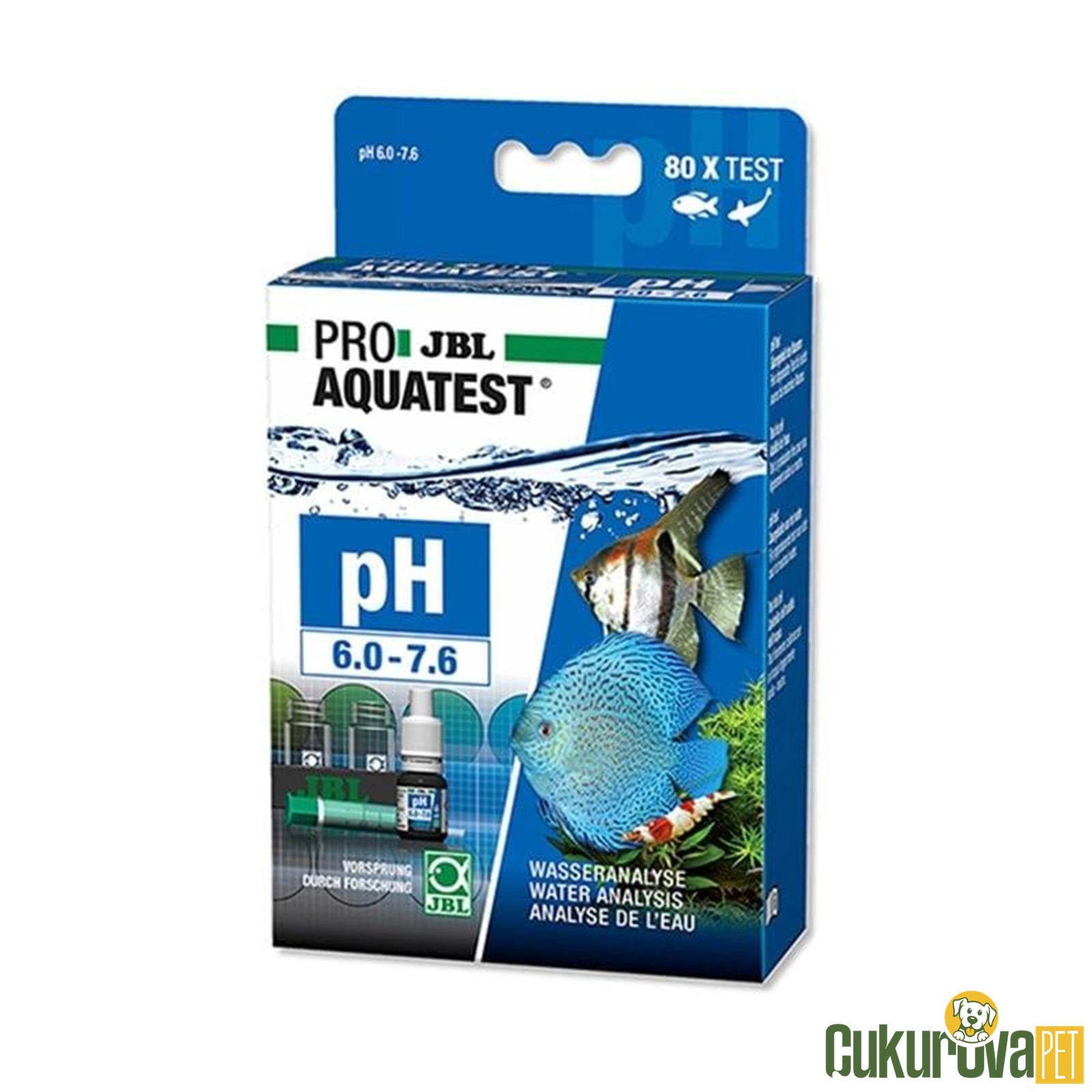 Jbl Proaqua Ph Akvaryum Ph 6.0 - 7.6 Test Kiti