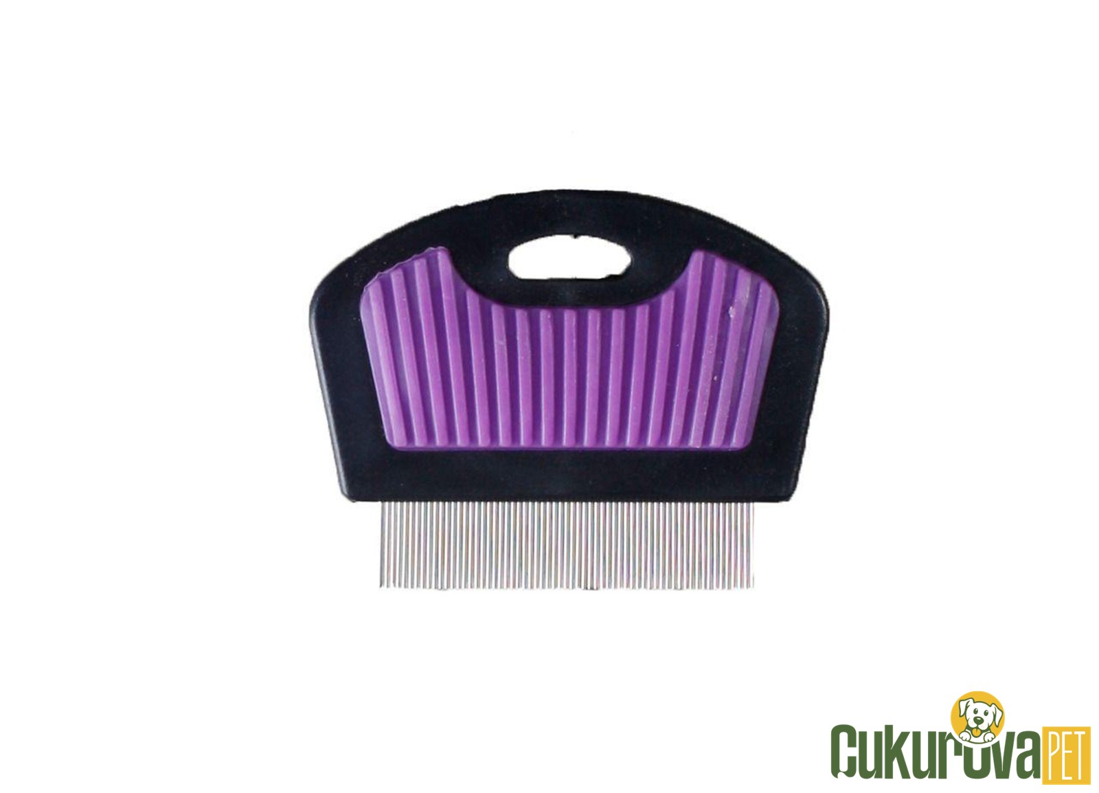 Karlie Kedi̇ Pi̇re Tarağı 5.5 Cm Mor - Si̇yah