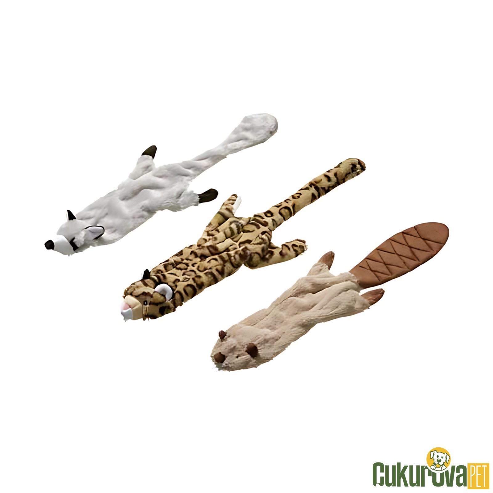Karlie Wild Zoo Peluş Köpek Oyuncağı Karışık Çeşitli - 60 Cm