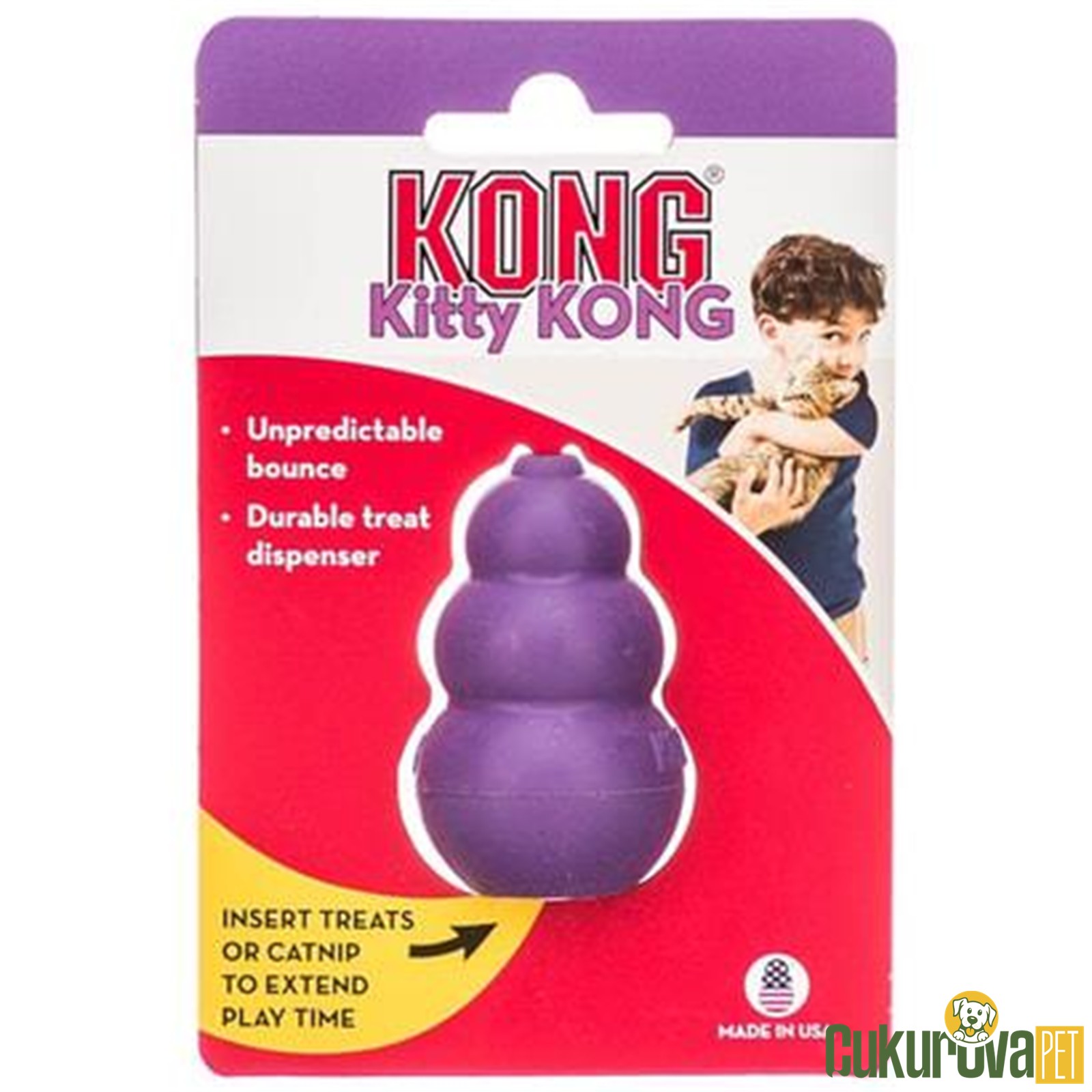 Kong Yavru Kedi̇ Oyuncağı 5 Cm