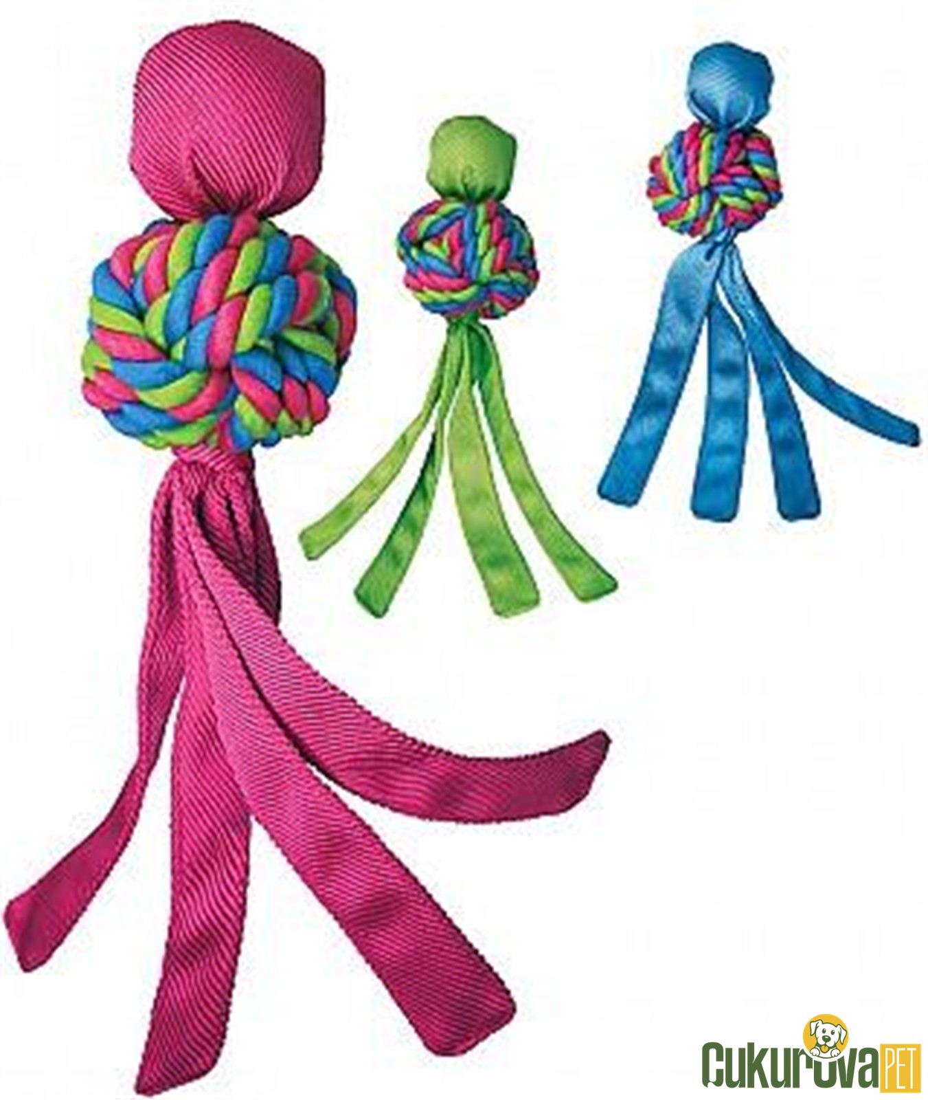 Kong Wubba Weaves Sesli̇ Köpek Oyuncağı - S - 21 Cm