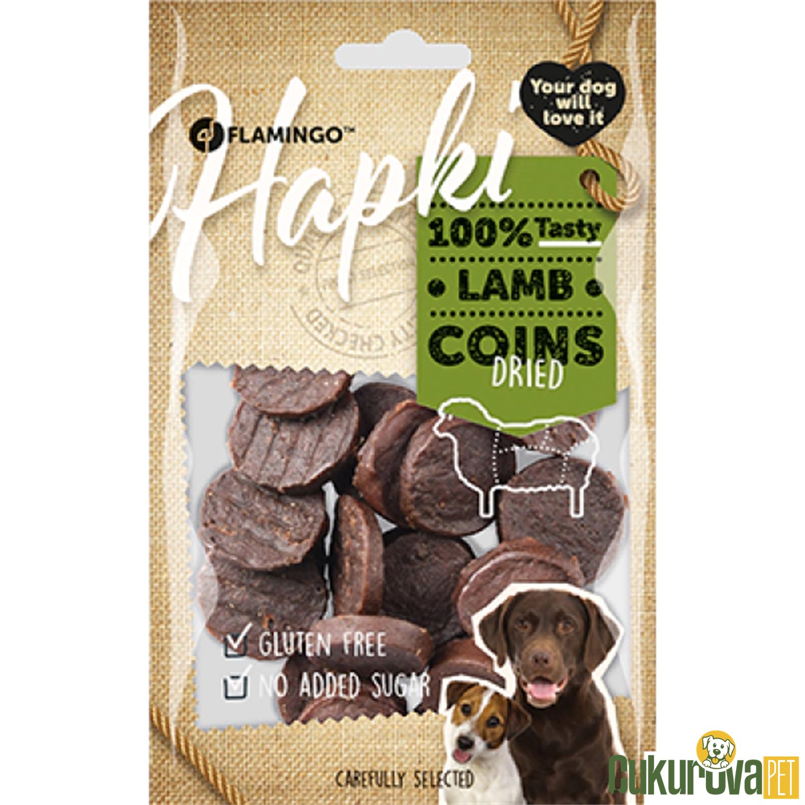 Flamingo Hapki Coins Kuzulu Köpek Ödül Maması 85 Gr