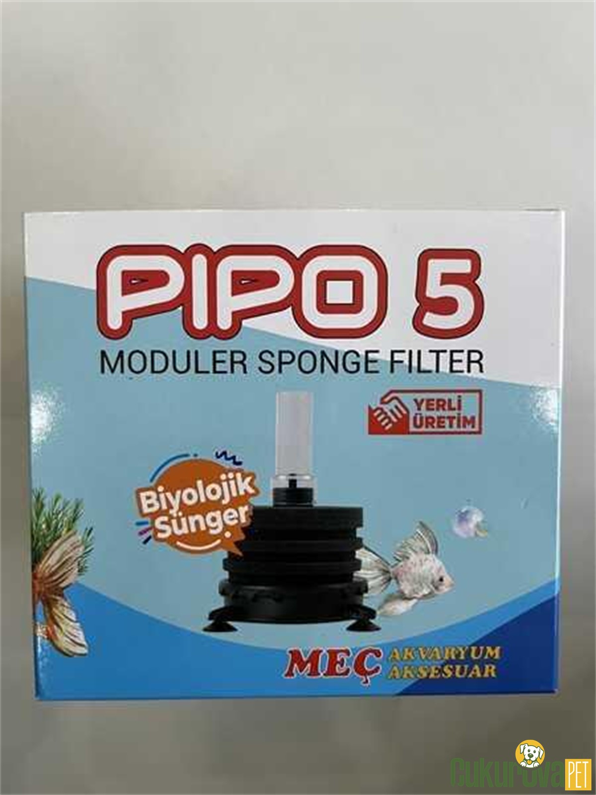 Meç Pipo 5 Akvaryum Pipo Filtre