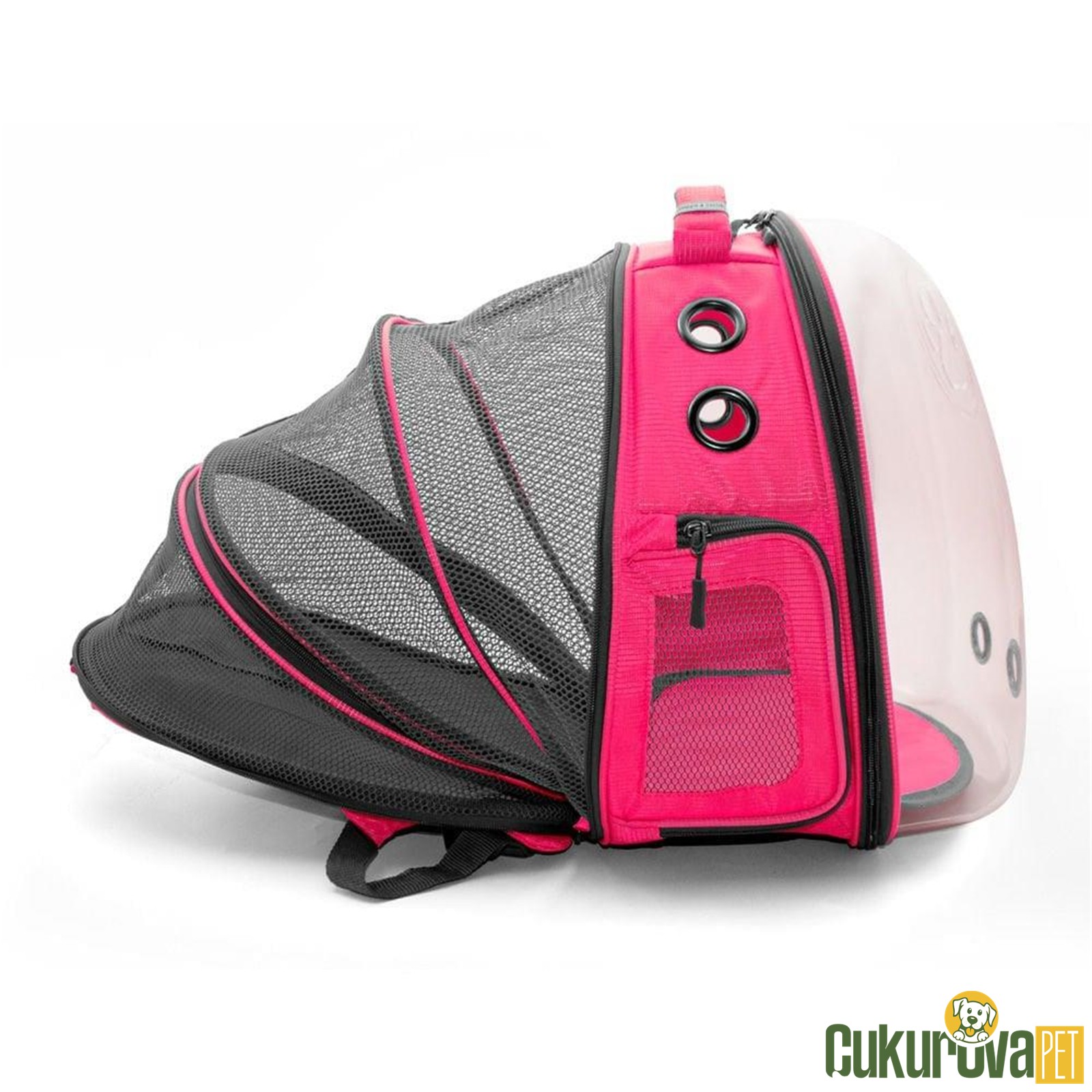 Cattie Yeni Fileli Tasıma Sırt Çantası Pembe 25 x 60 x 40 Cm