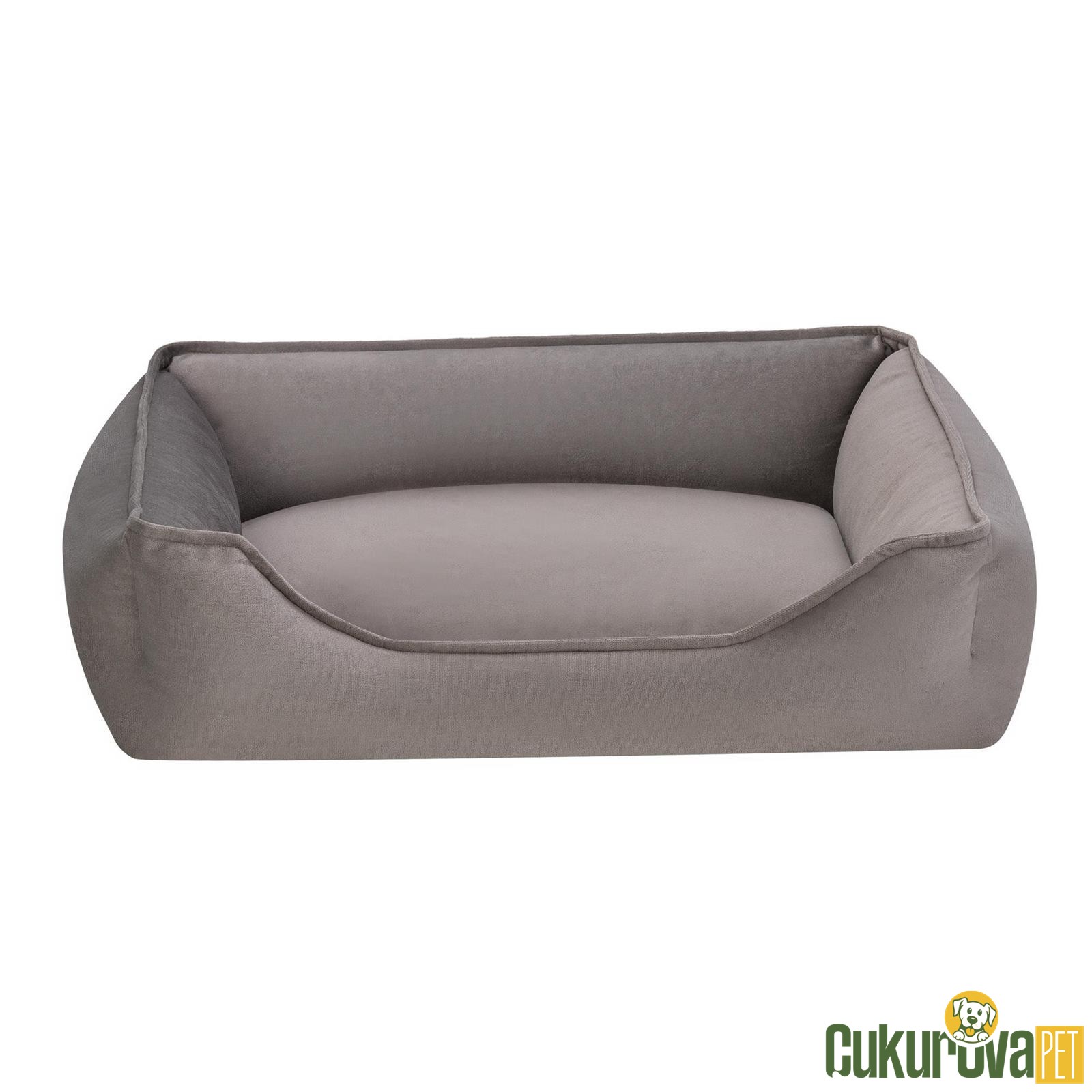 Pet Comfort Delta Gri̇ Kedi̇ & Köpek Yatağı Xs - 55 x 45 Cm