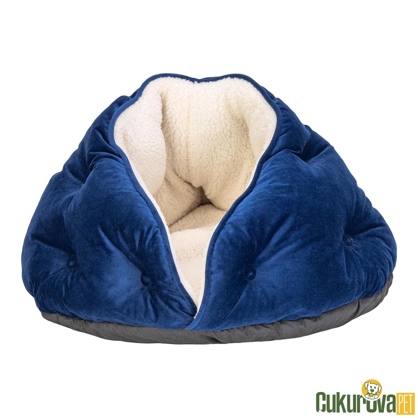 Pet Comfort Pari̇s Kedi̇ & Köpek Yatağı Parliament Mavi̇ - 60 Cm