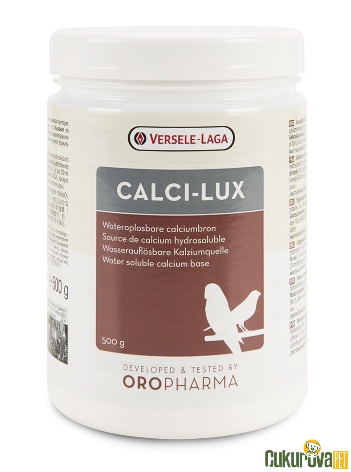 Versele Laga Oropharma Calci-Lux Kuş Kalsiyum Desteği 500 Gr