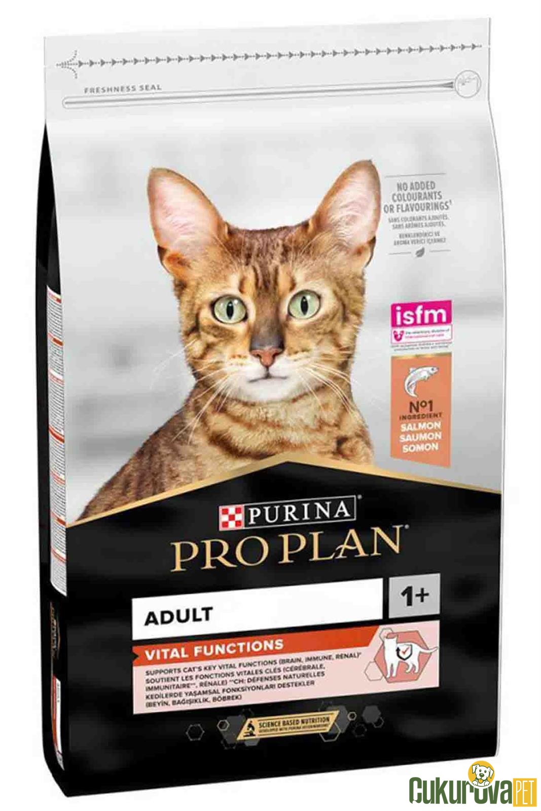 Pro Plan Vital Functions Somonlu Ve Pirinçli Yetişkin Kedi Maması 1.5 Kg