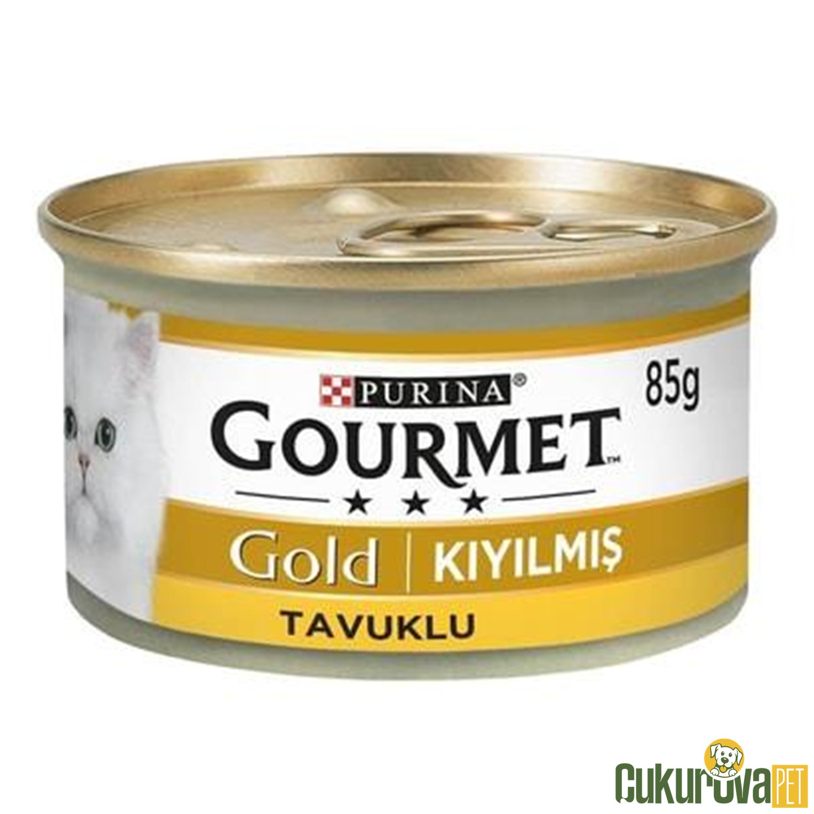 Gourmet Gold Kıyılmış Tavuklu Yetişkin Kedi Konservesi 85 Gr