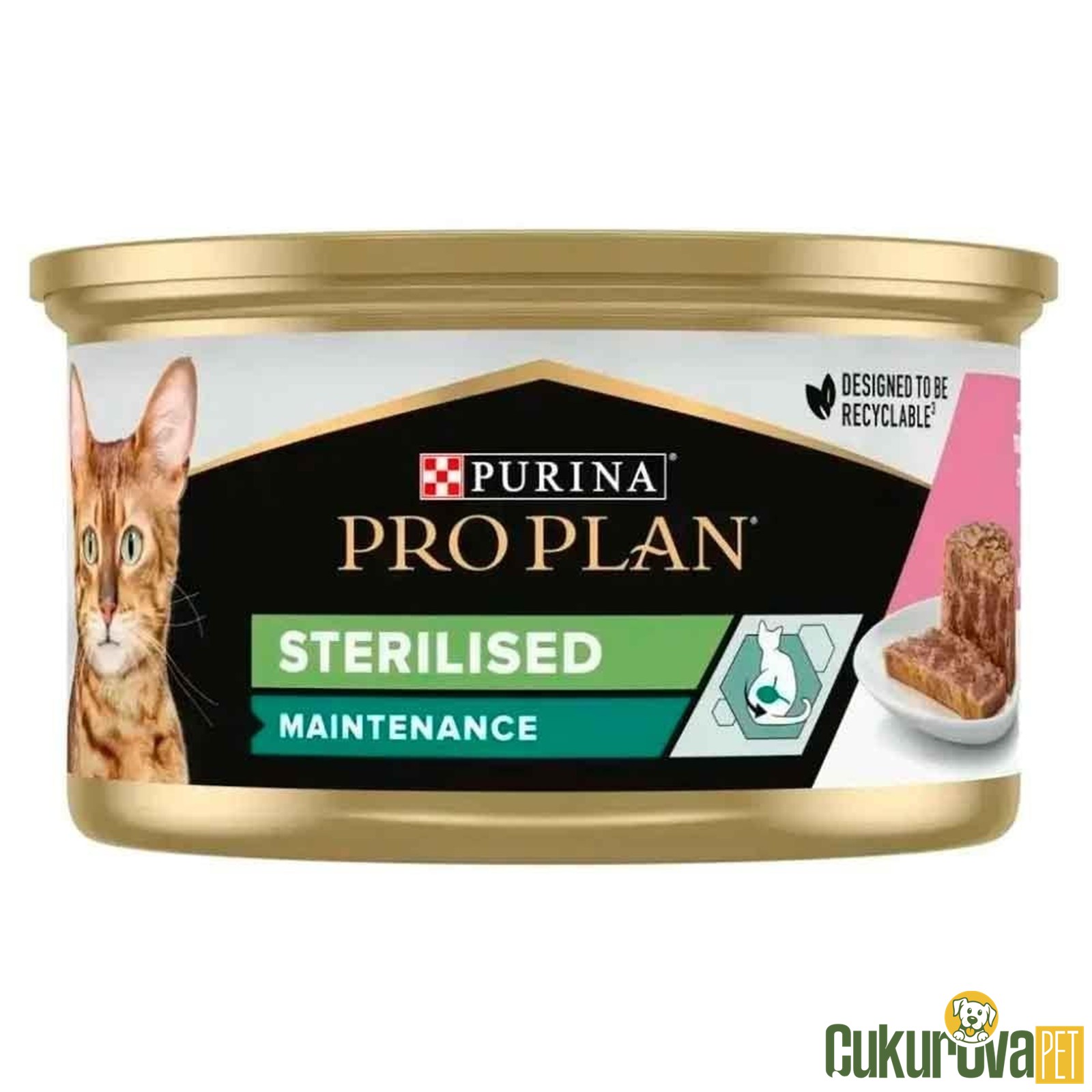 Pro Plan Somonlu Ve Ton Balıklı Kısırlaştırılmış Kedi̇ Konservesi̇ 85 Gr