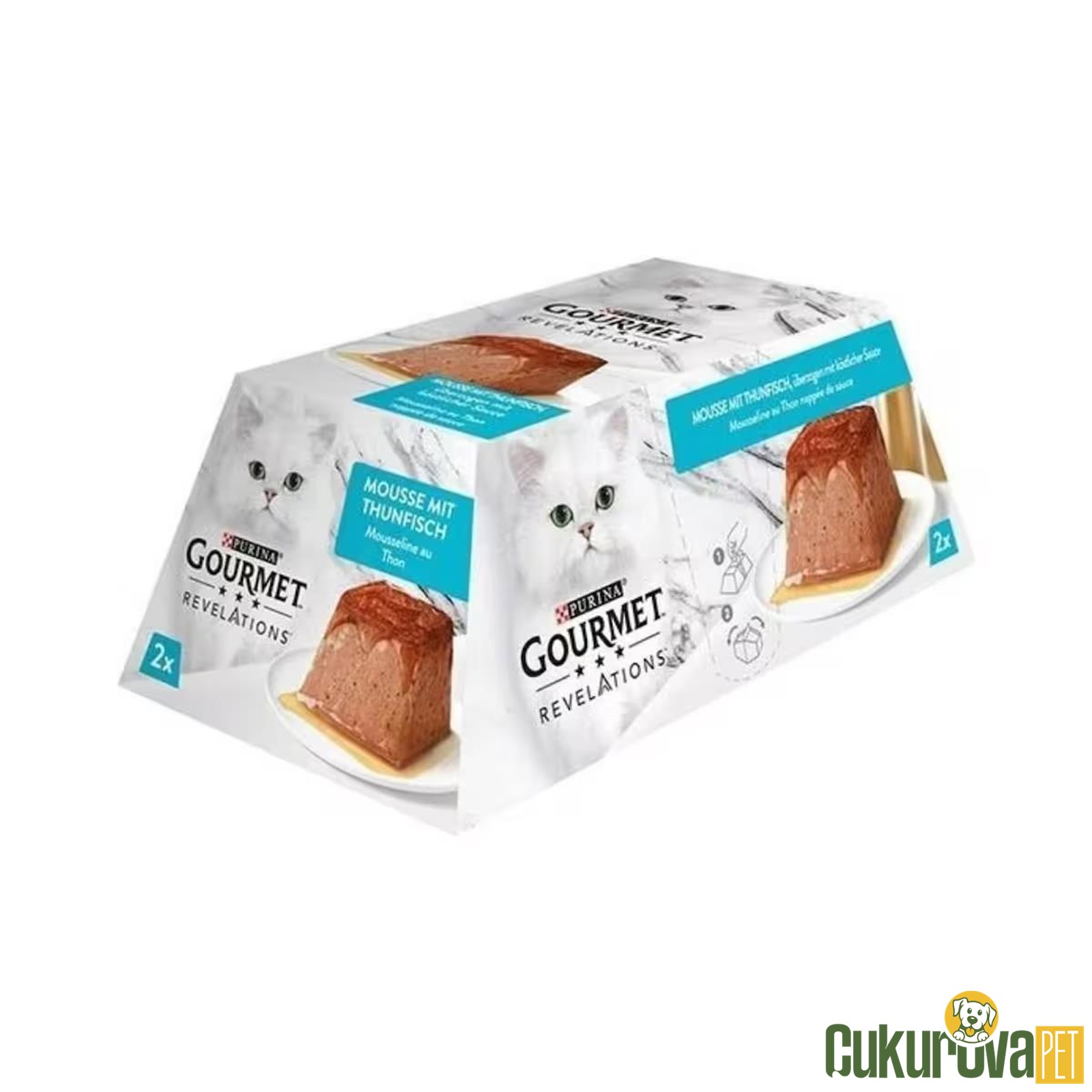 Gourmet Revelations Ton Balıklı Kedi̇ Konservesi̇ 57 Gr 2'li̇