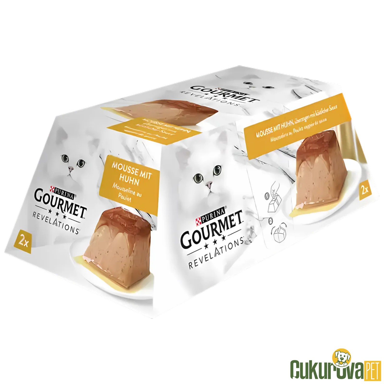 Gourmet Revelations Tavuklu Kedi̇ Konservesi̇ 57 Gr - 2'li̇
