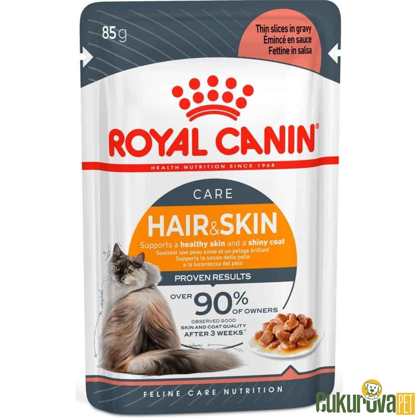 Royal Canin Intense Beauty Sos İçi̇nde Yetişki̇n Kedi̇ Yaş Maması 85 Gr