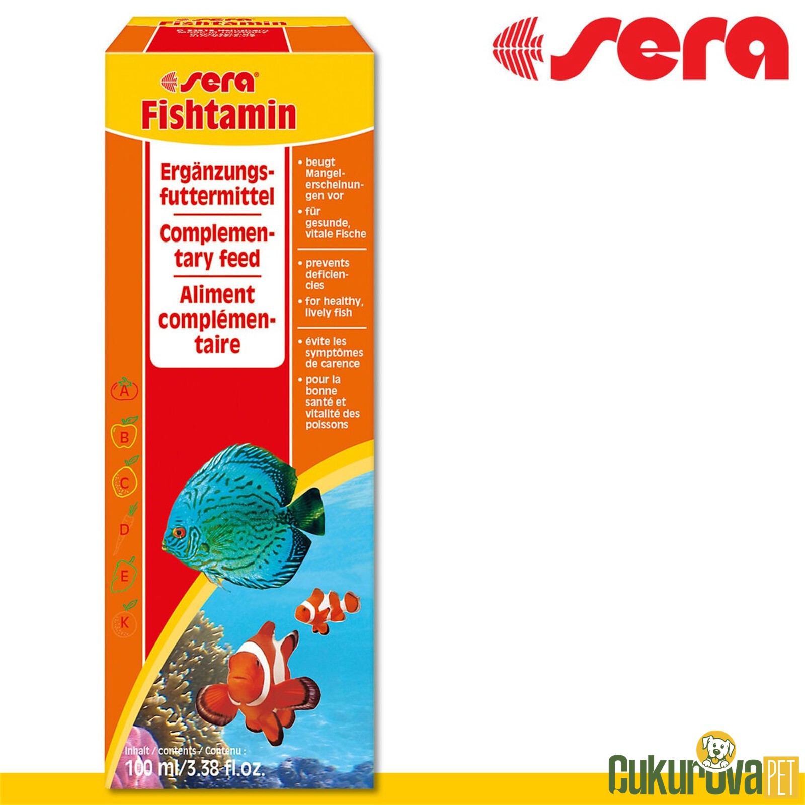 Sera 2740 Fishtamin 100 Ml