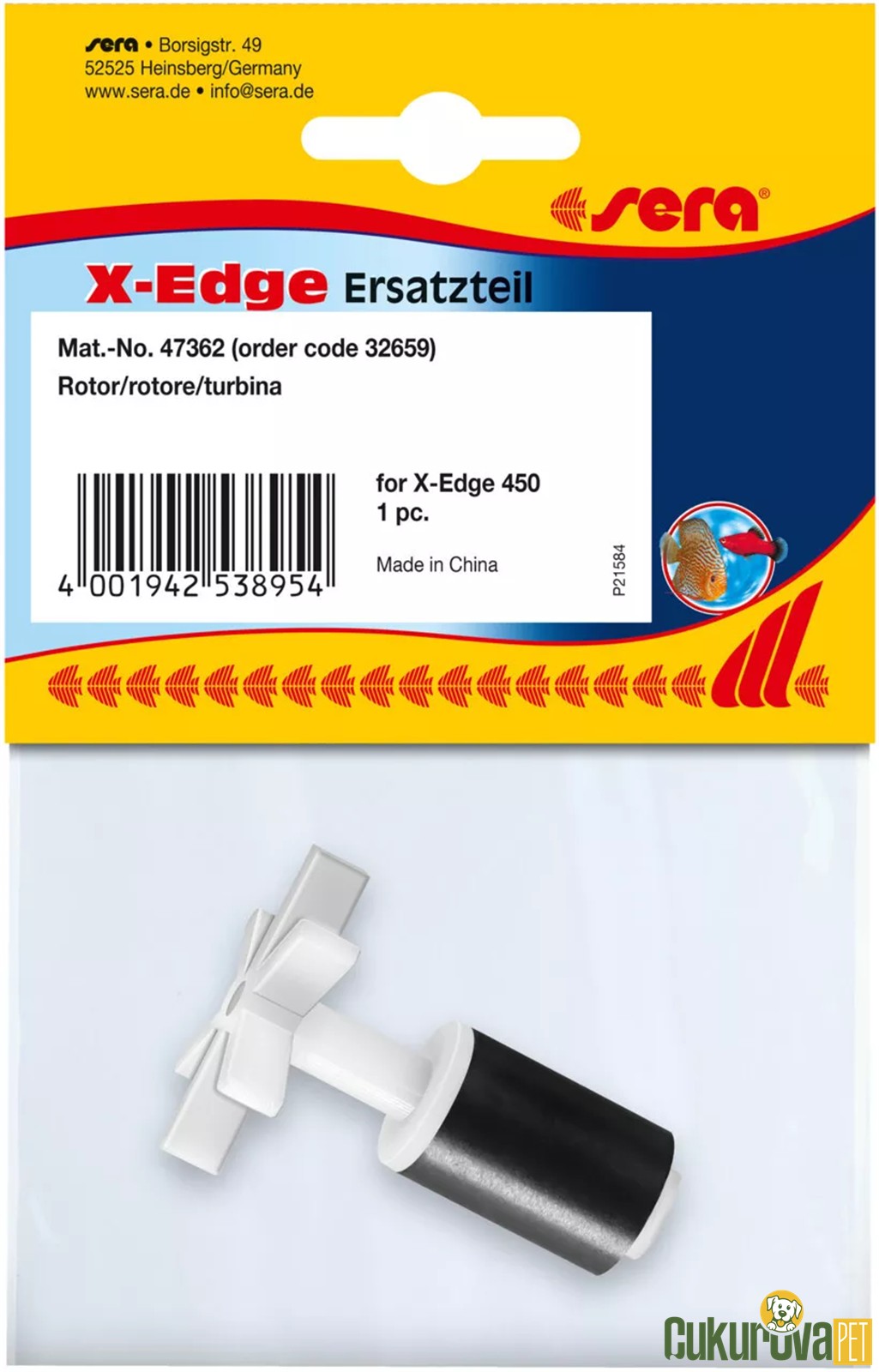 Sera X-Edge 450 Pervane Seti