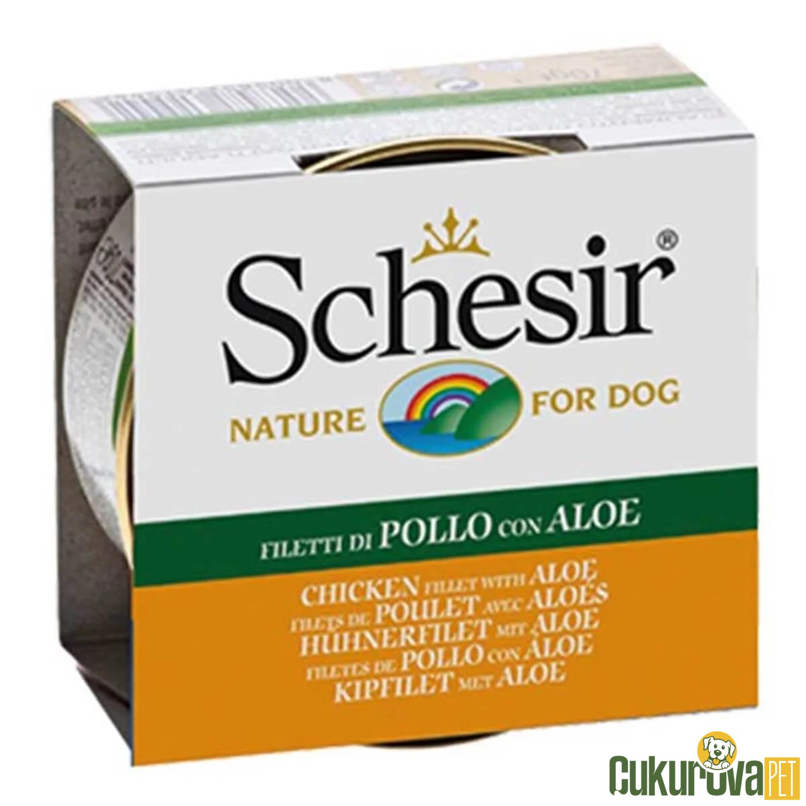 Schesir Tavuklu Ve Aloe Veralı Köpek Konservesi̇ - 150 Gr