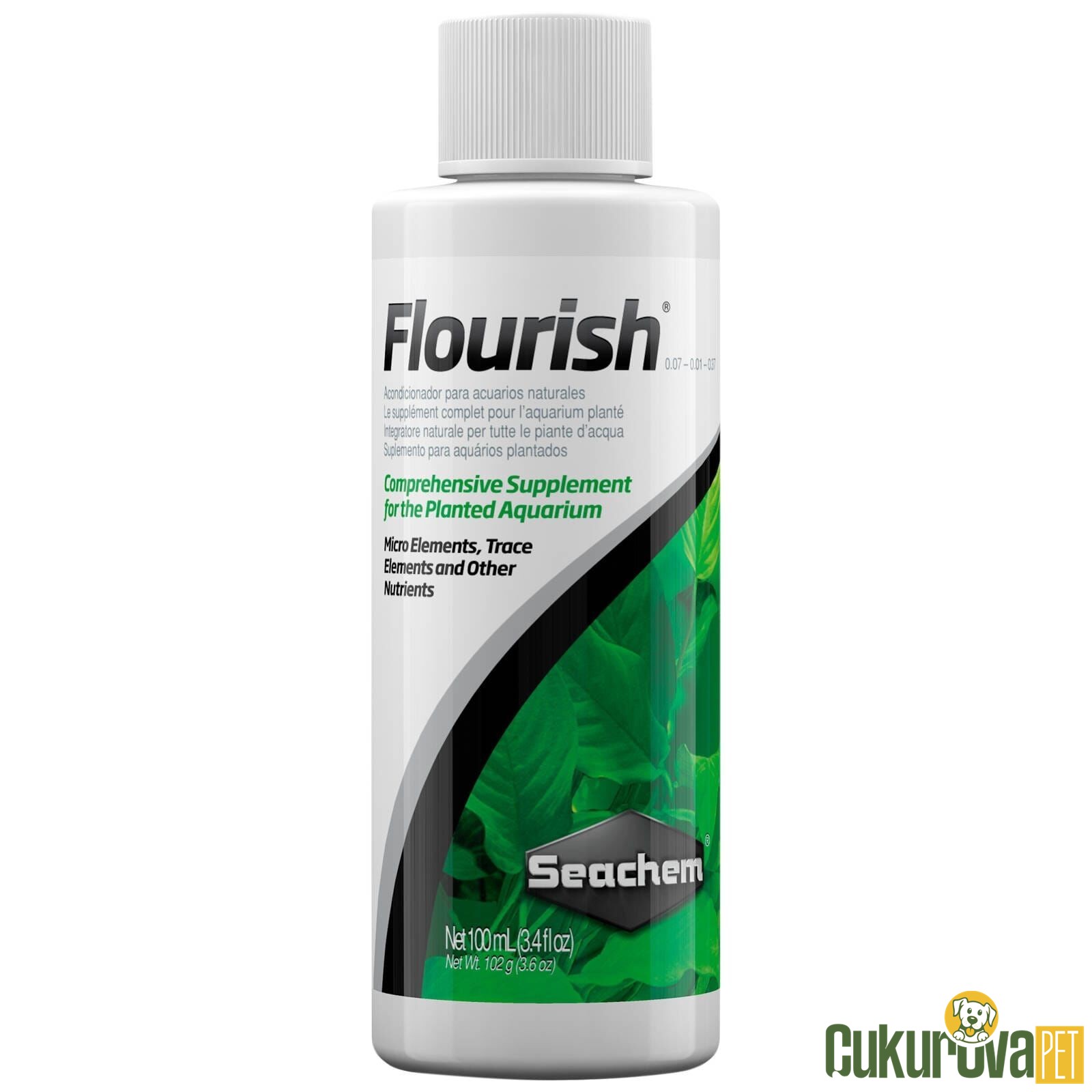 Seachem Flourish 100 Ml - Bi̇tki̇ Gübresi̇