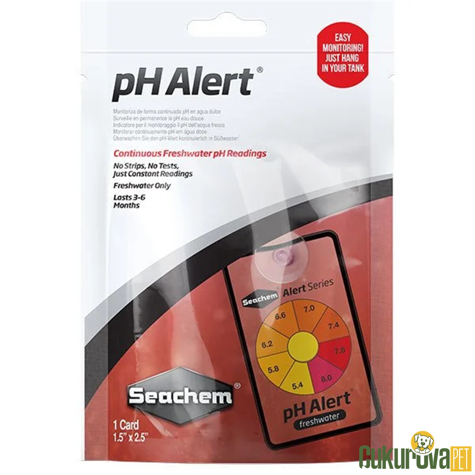 Seachem Ph Alert Test Kiti