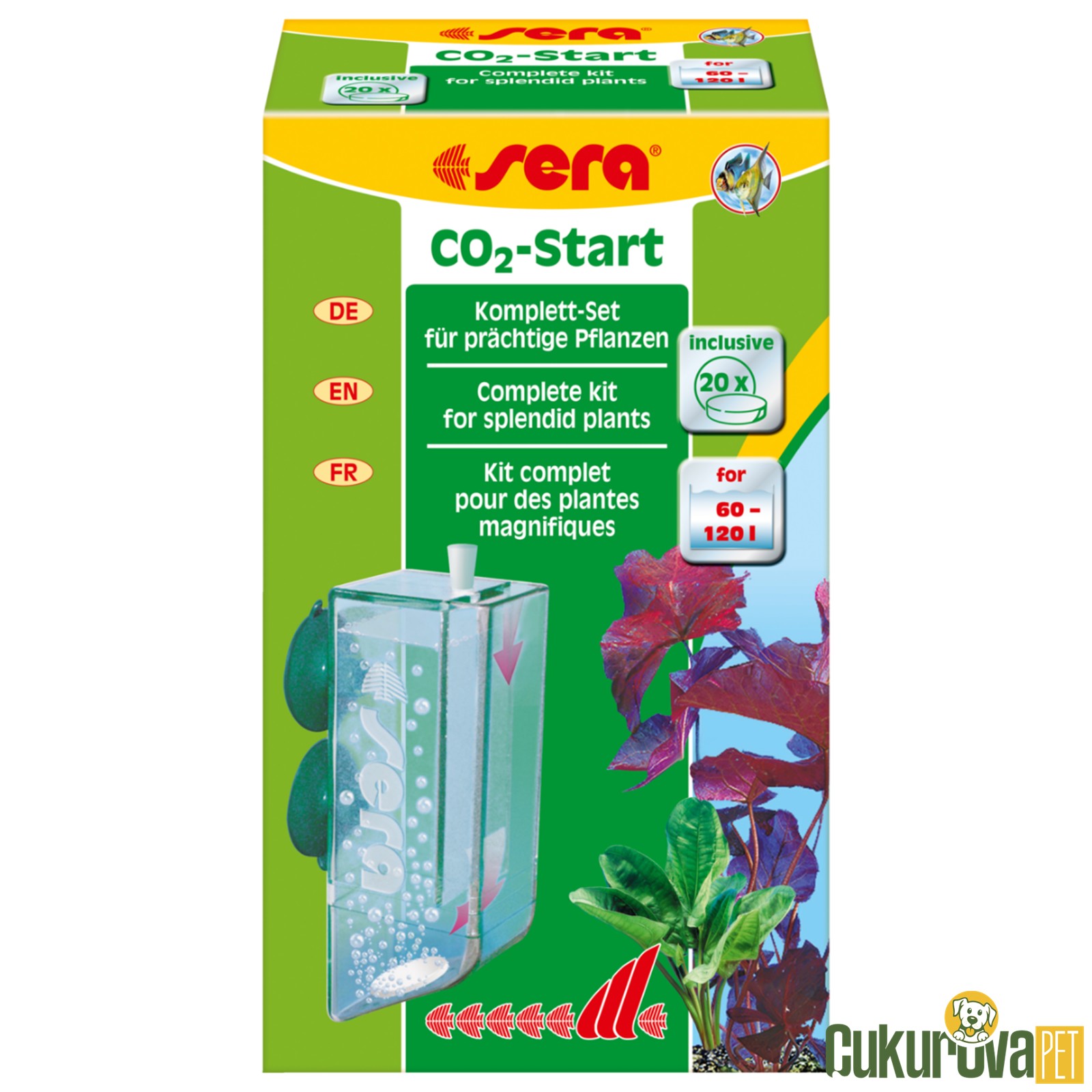 Sera Co2 Start Başlatma Seti Bitki Co2 Aksesuarı