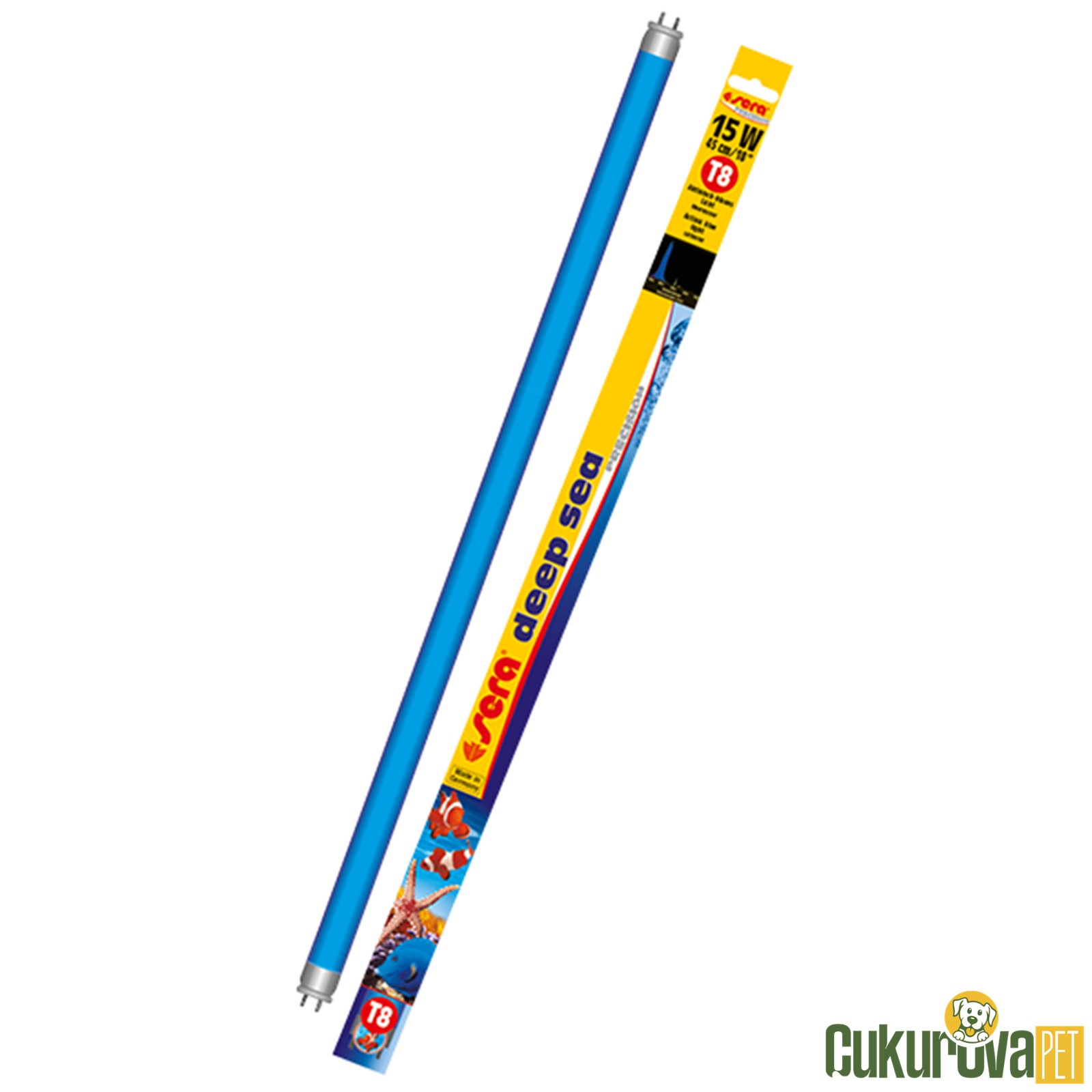 Sera Akvaryum Aydınlatma T8 Deep Sea Special 18 W