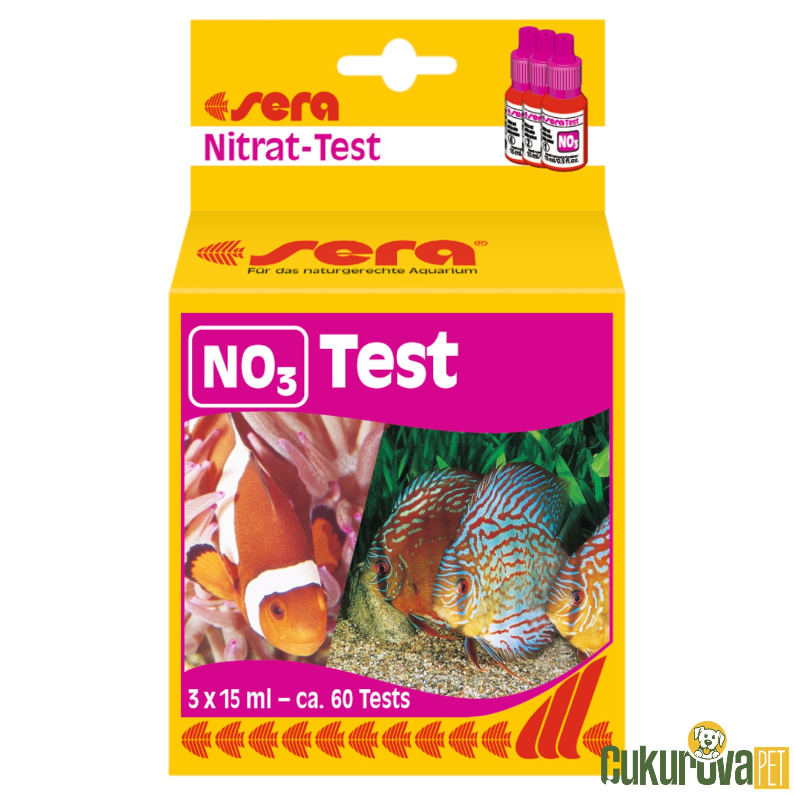 Sera No3 Test Ni̇trat Testi 3 x 15 Ml