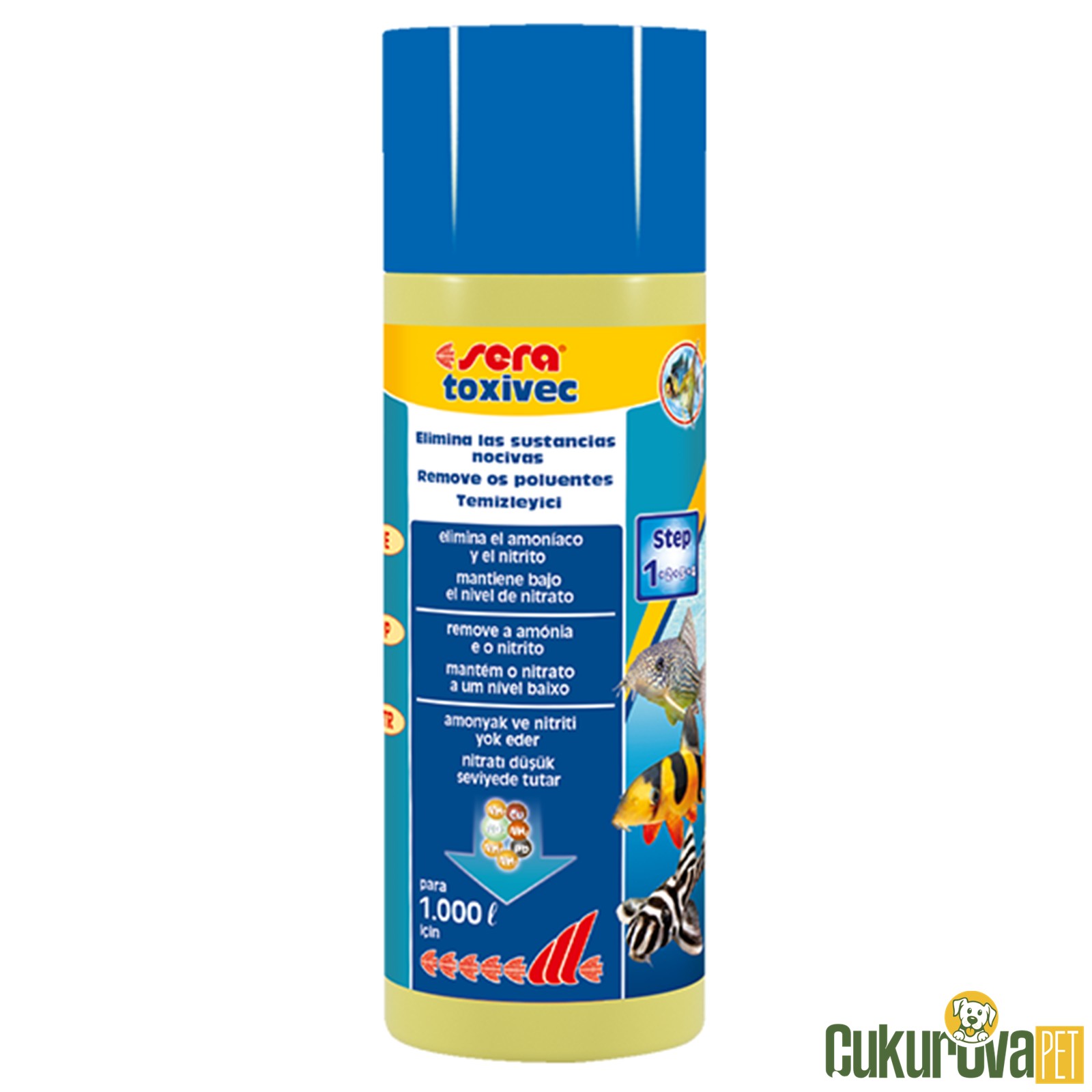 Sera Akvaryum Su Düzenleyi̇ci̇ Toxivec 250 Ml