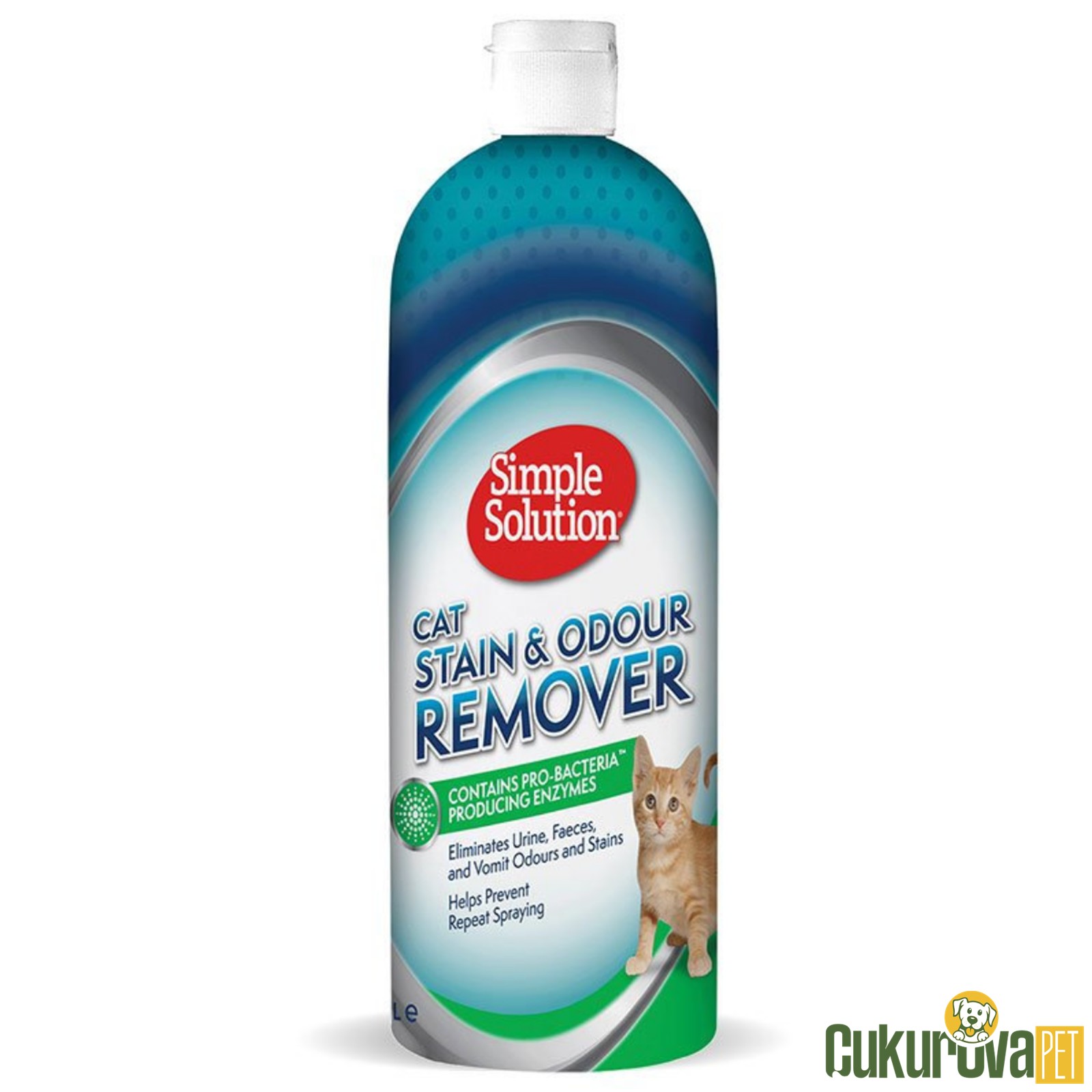 Simple Solution Kedi̇ Sıvı Leke Ve Koku Gi̇deri̇ci̇ - 1 L