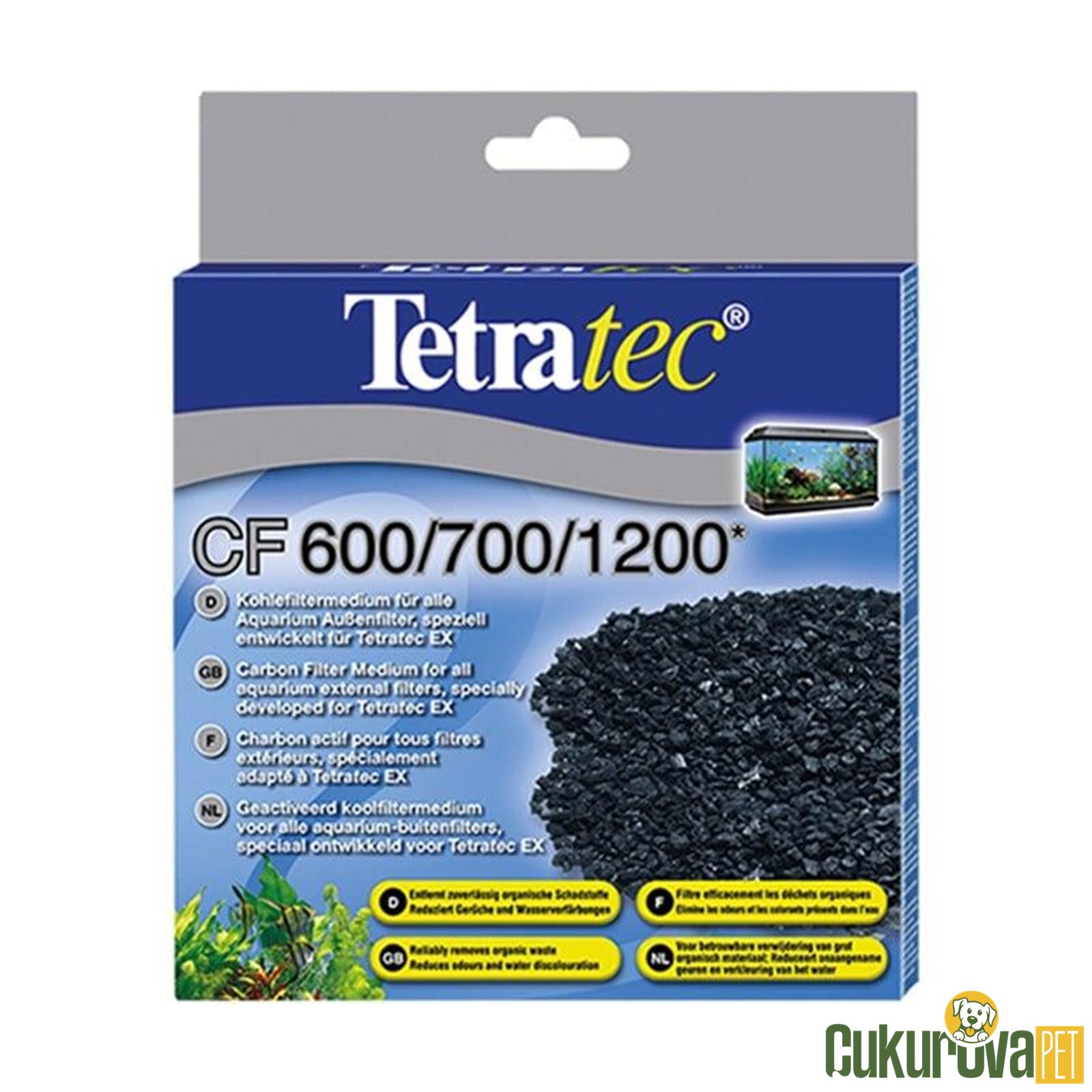 Tetra Cf Carbon - Karbon Kömür 800 Ml - Fi̇ltre Malzemesi̇