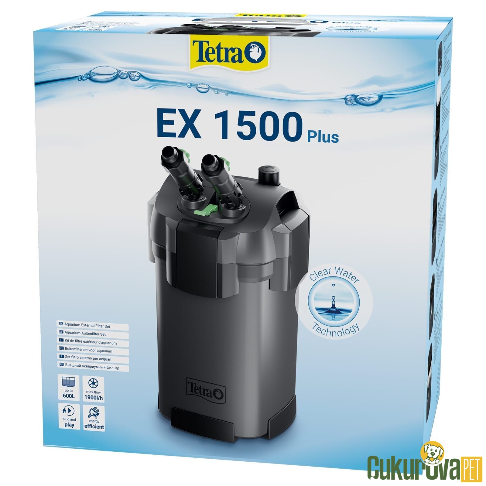 Tetra Ex 1500 Plus Dış Fi̇ltre