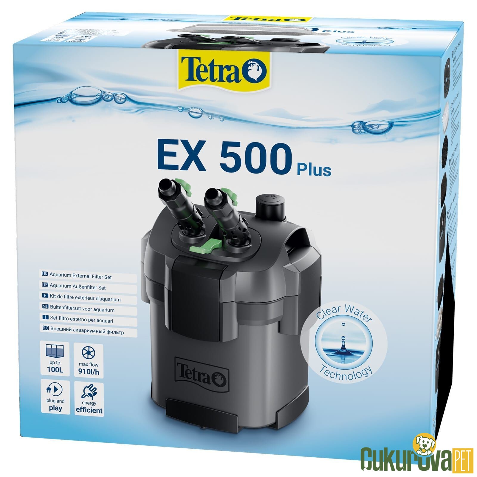 Tetra Ex 500 Plus Dış Fi̇ltre