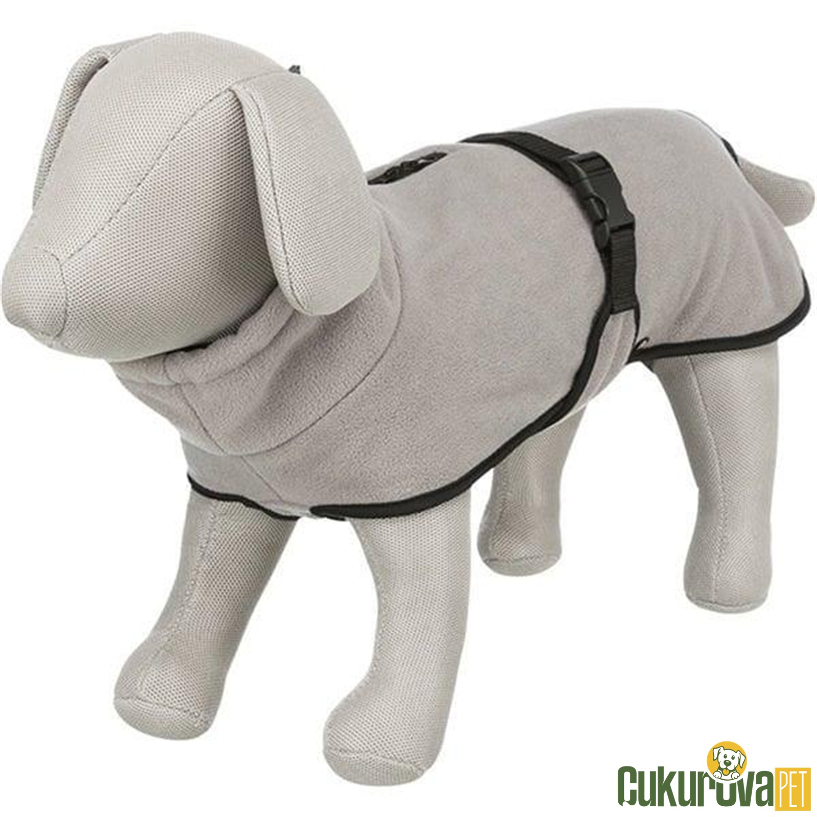 Trixie Su Geçi̇rmez Polar Köpek Montu 62 Cm - L Gri̇