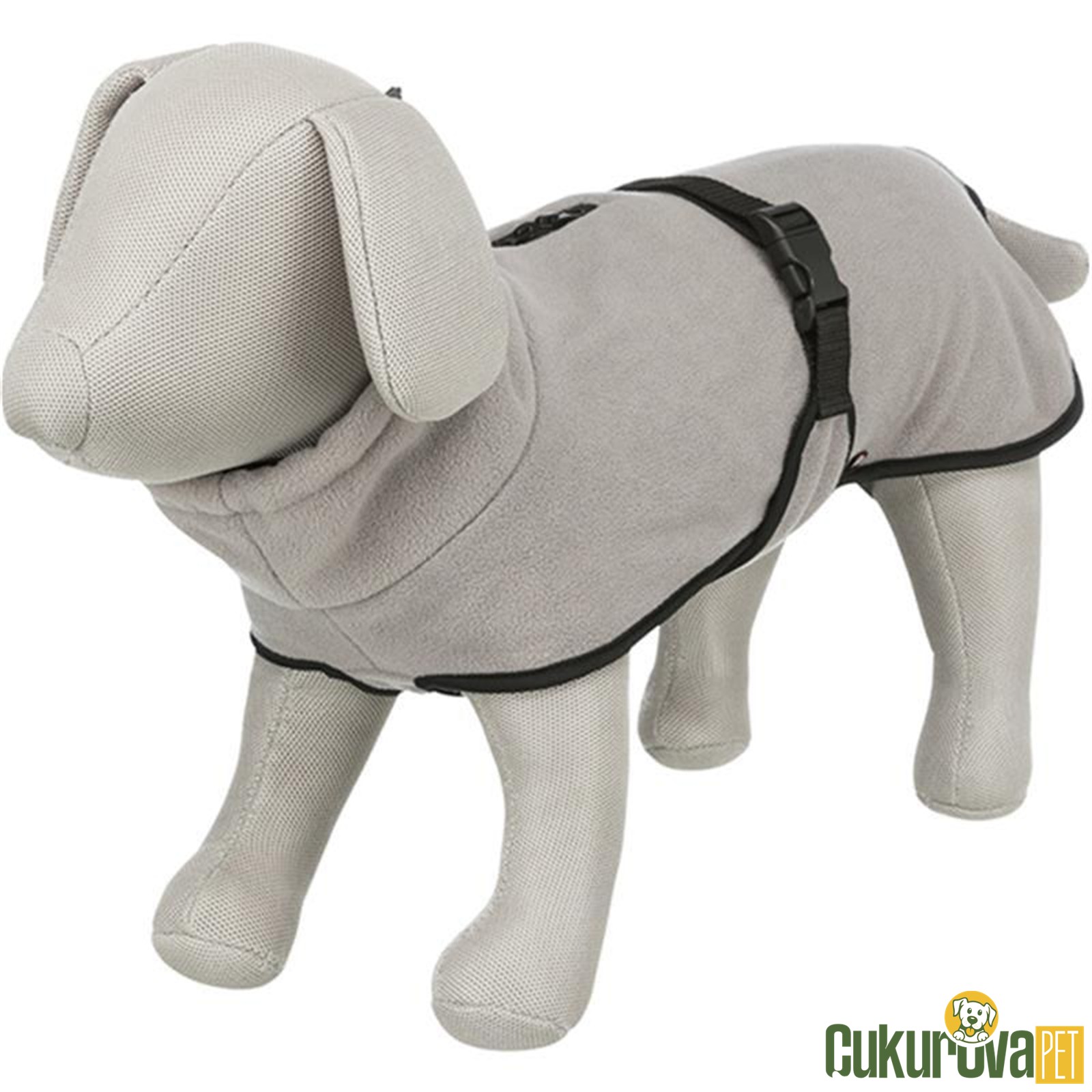 Trixie Su Geçi̇rmez Polar Köpek Montu 30 Cm Xs - Gri̇