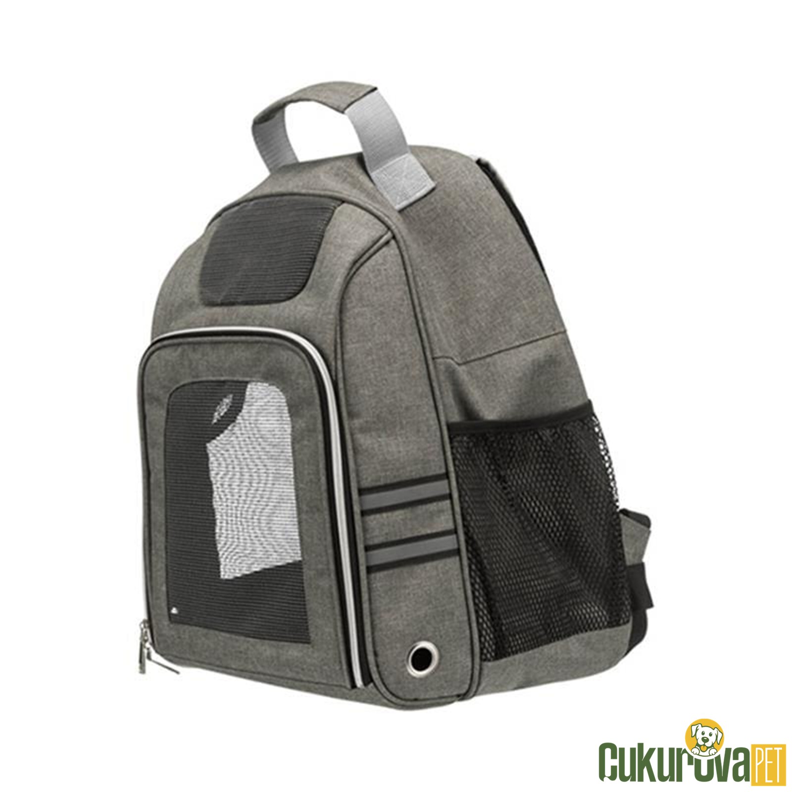 Trixie Kedi̇ Sırt Taşıma Çantası Gri̇ 34 x 44 x 26 Cm