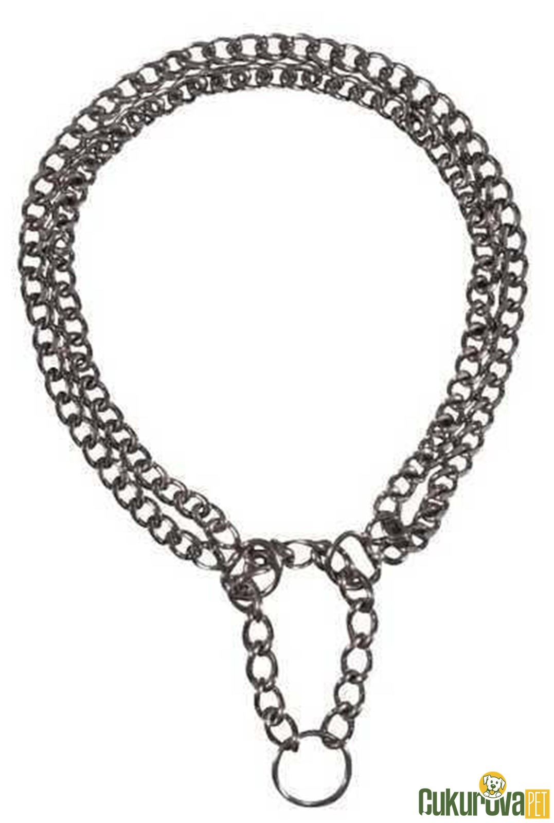 Trixie Köpek 2 Sıra Zi̇nci̇r Köpek Boyun Tasması 55 Cm x 2.5 Mm