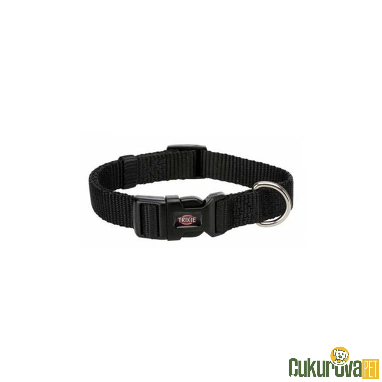 Trixie Premium Köpek Boyun Tasması 25 - 40 Cm x 15 Mm - S - Si̇yah