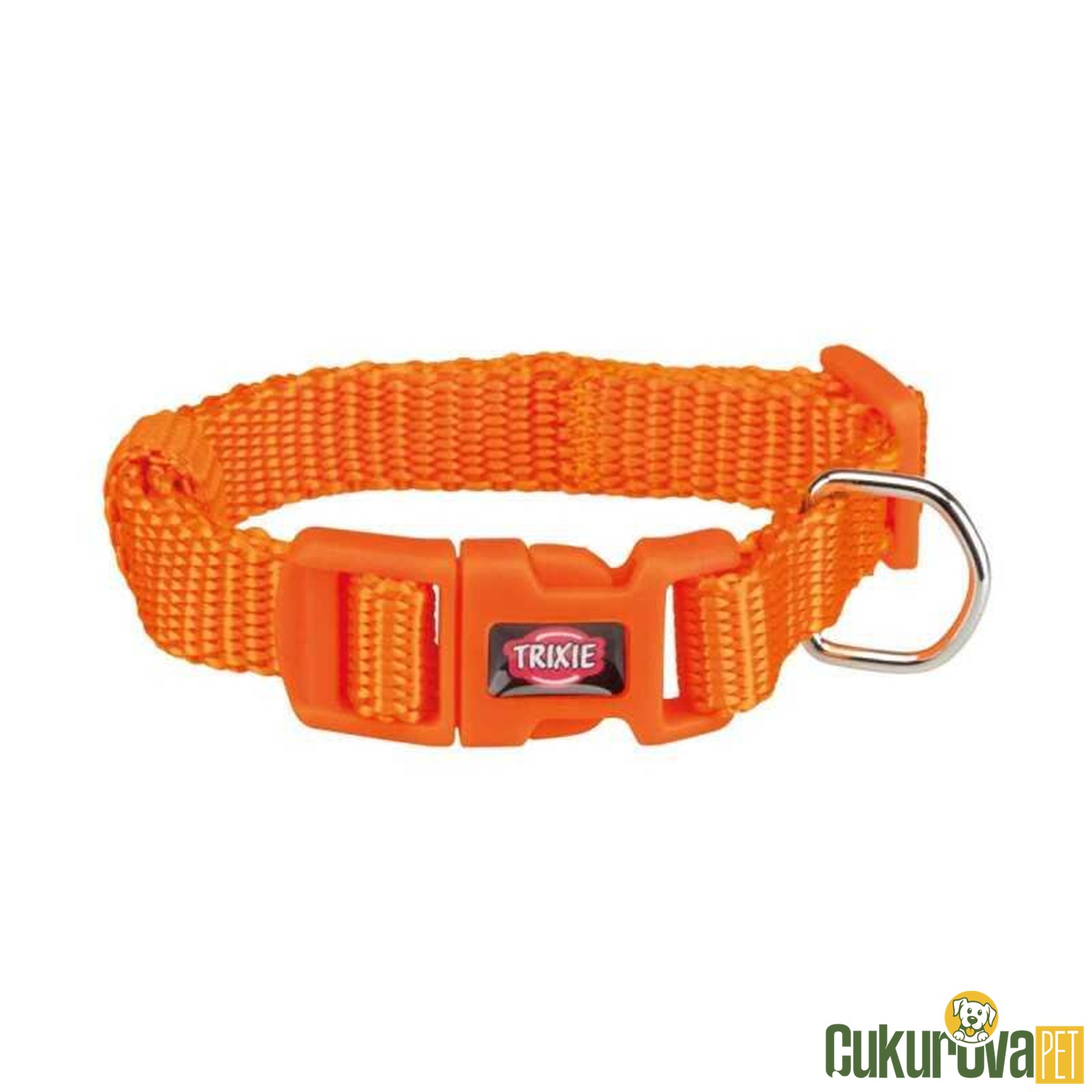 Trixie Köpek Premium Boyun Tasması 15 - 25 Cm x 10 Mm - Xxs/xs - Turuncu