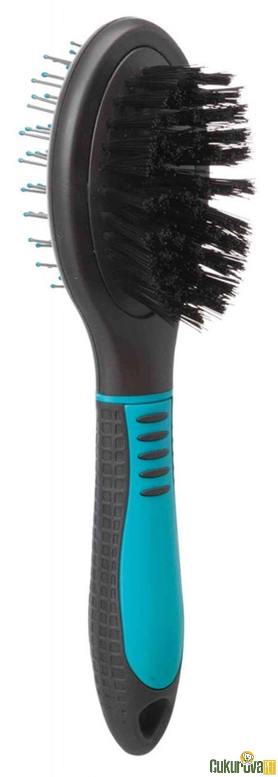 Trixie Çi̇ft Taraflı Kedi̇ Ve Köpek Tarama Fırçası 6 x 23 Cm