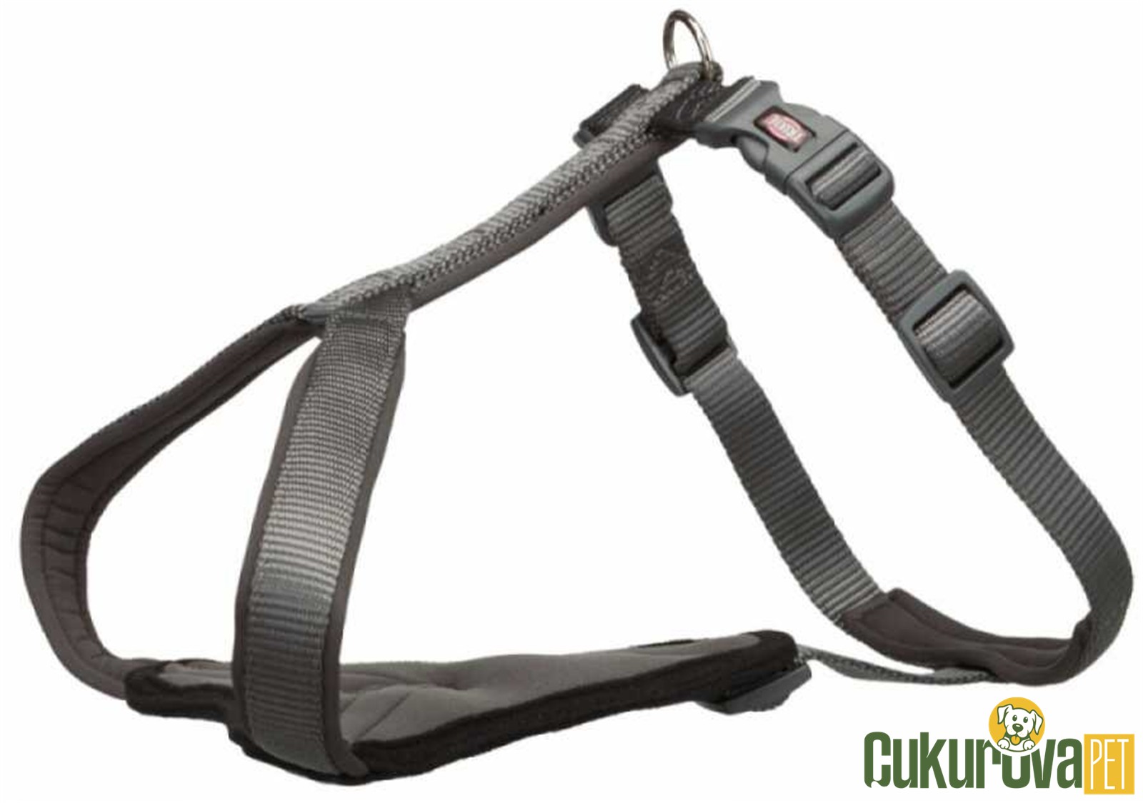 Trixie Premium Köpek Göğüs Tasması Xl - Xxl 95 - 120 Cm - Gri̇