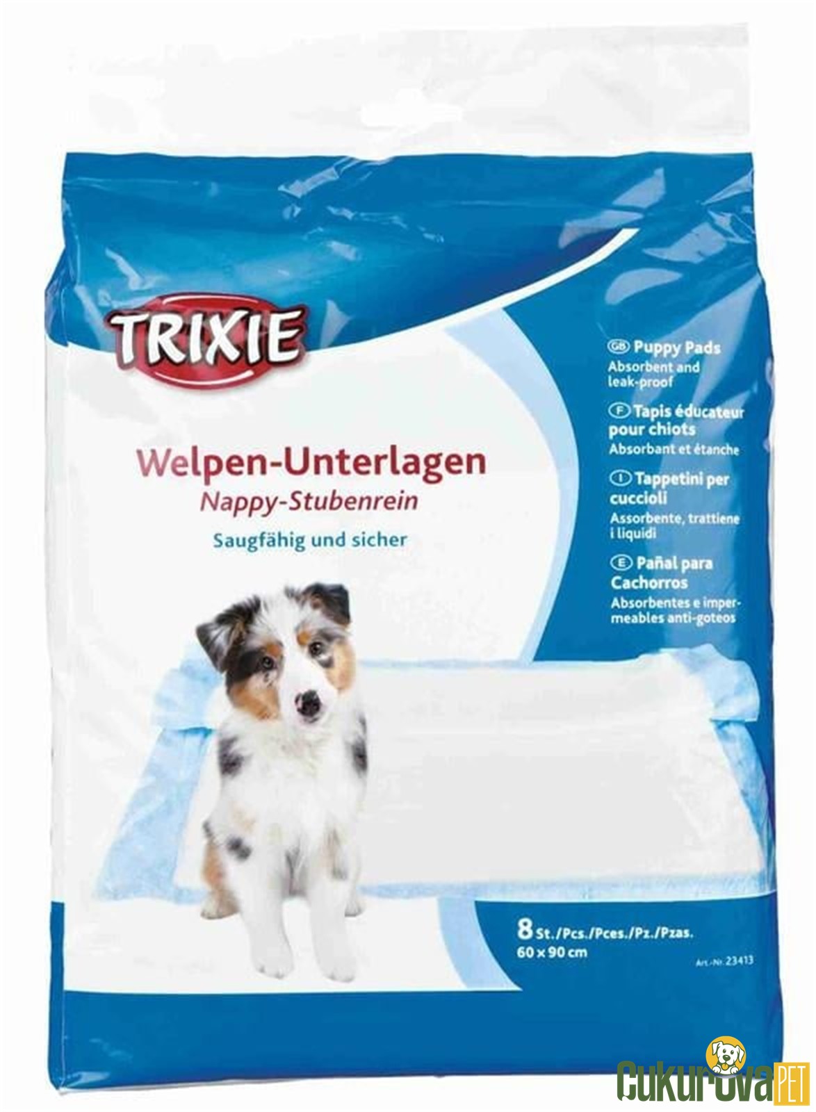 Trixie Köpek Çi̇ş Eği̇tim Pedi̇ 60 x 90 Cm - 8'li̇