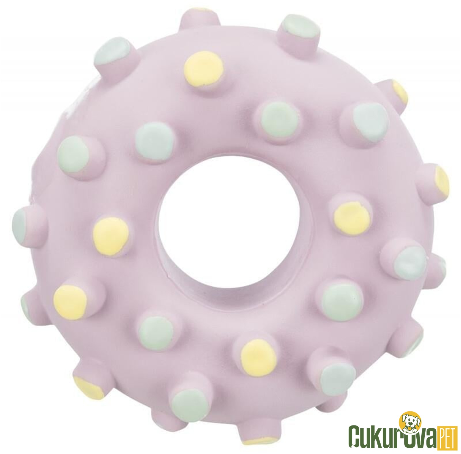 Trixie Mini Halka Lateks Yavru Köpek Oyuncağı 8 Cm