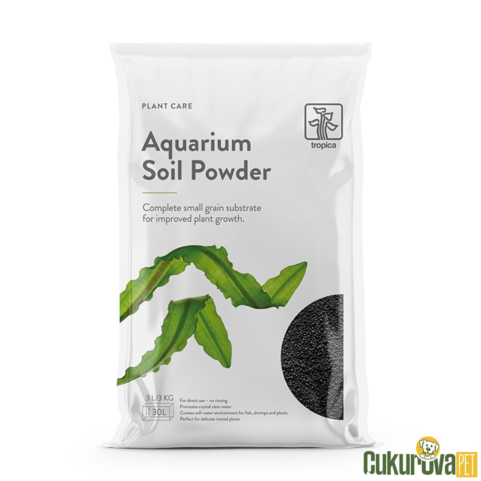 Tropica Aquarium Soil Powder - Bi̇tki̇ Kumu 3 L
