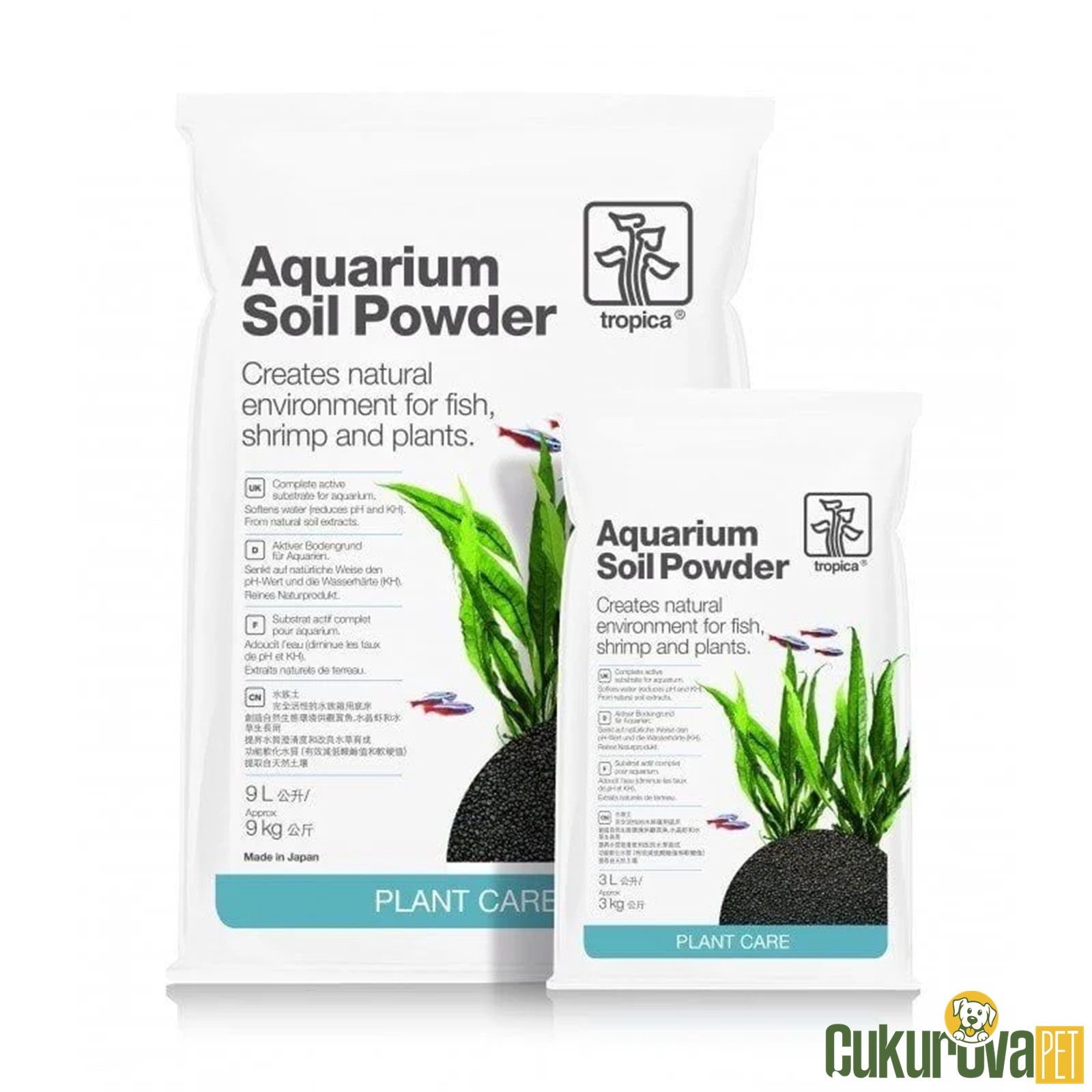 Tropica Aquarium Soil Powder 9 Lt Aktif Toprak