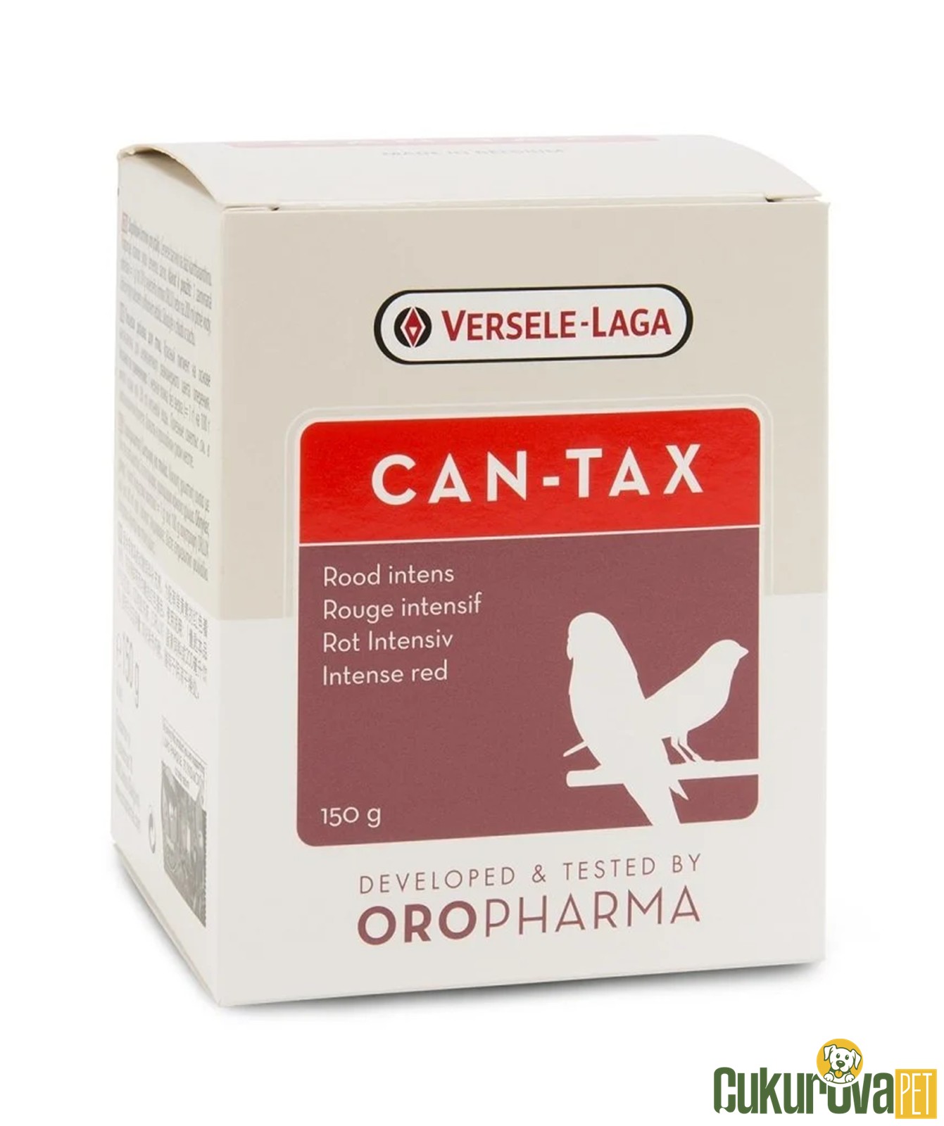 Versele Laga Oropharma Can-Tax Kuşlar İçi̇n Kırmızı Renk Güçlendirici 150 Gr