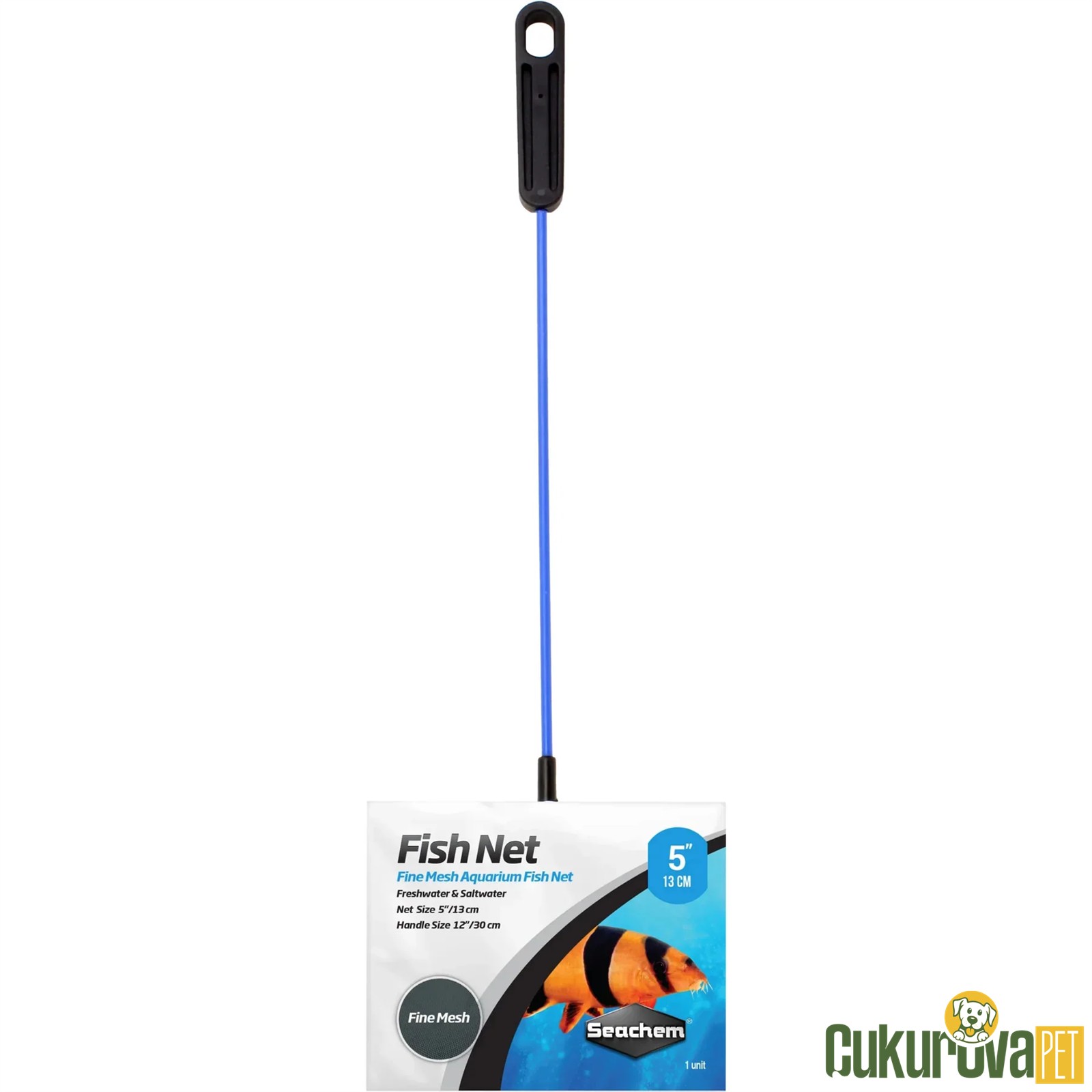 Seachem Akvaryum Kepçesi̇ No: 5 Uzun Sap 12.5 Cm