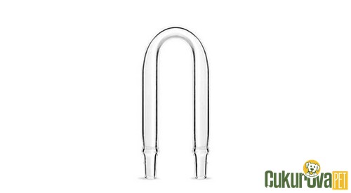 Seachem Glass U Tube Hava Hortum Bağlantısı 10 Mm