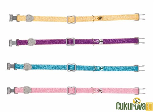 TRIXIE KEDİ BOYUN TASMASI GLITTER 30 CM